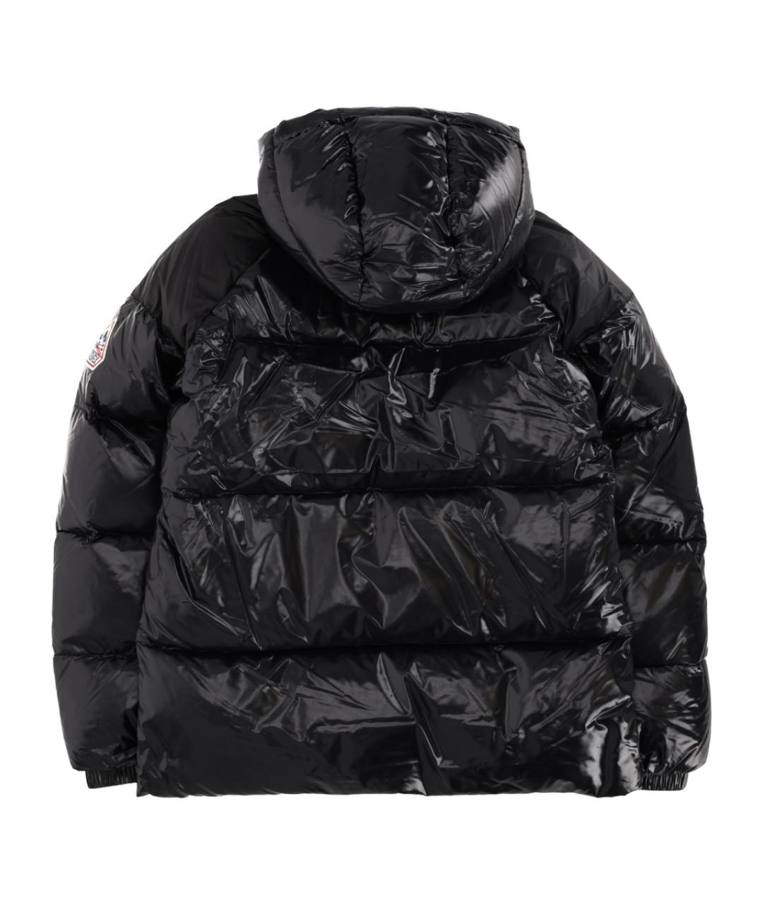 PYRENEX Черный полиамидовый пуховик, фото 2