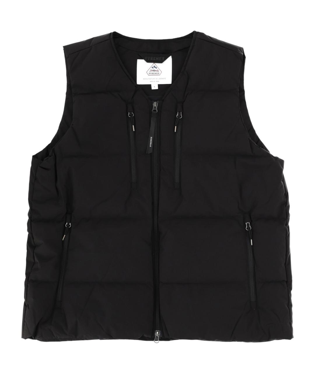 PYRENEX Черный полиэстеровый жилет, фото 1