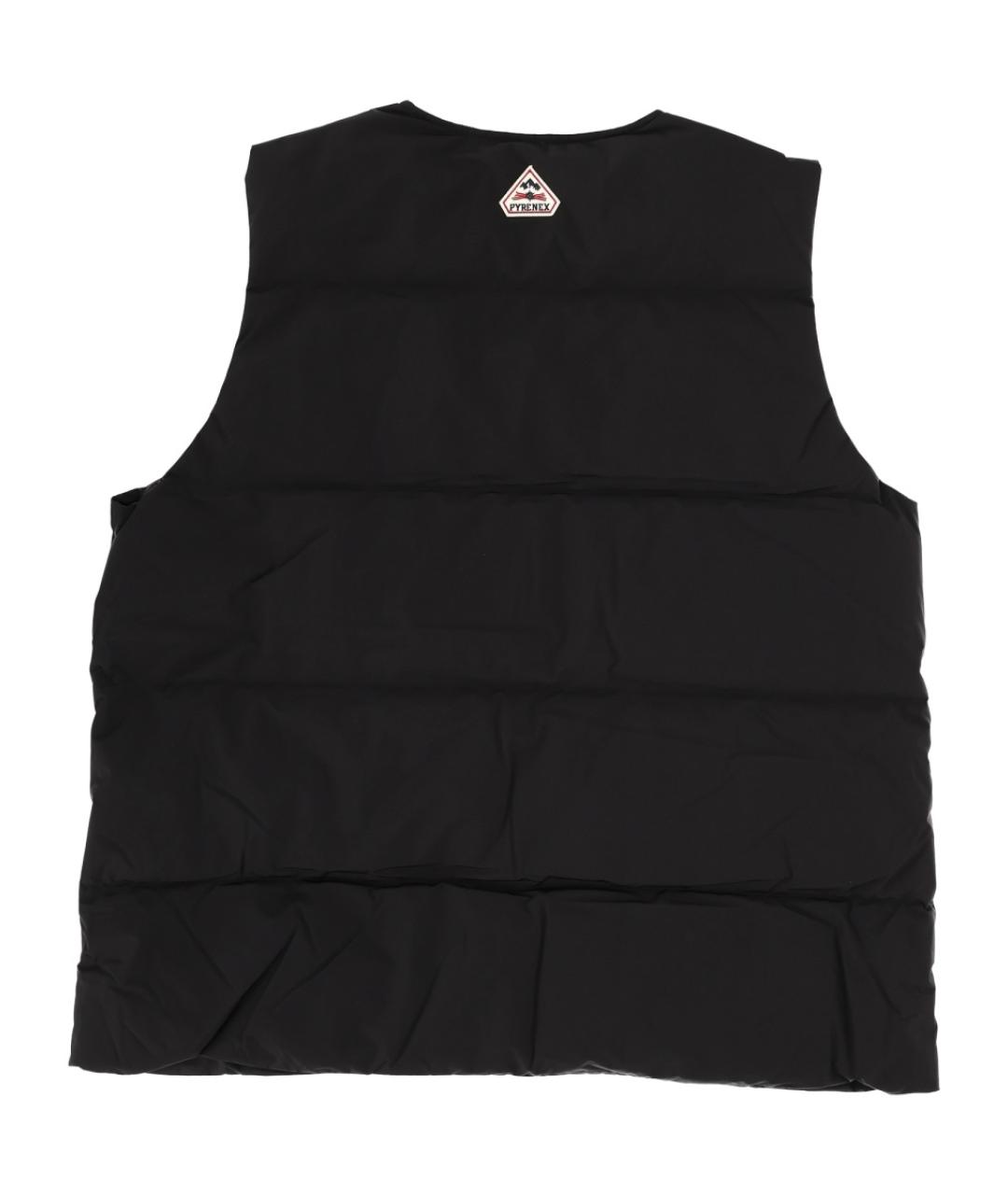 PYRENEX Черный полиэстеровый жилет, фото 2