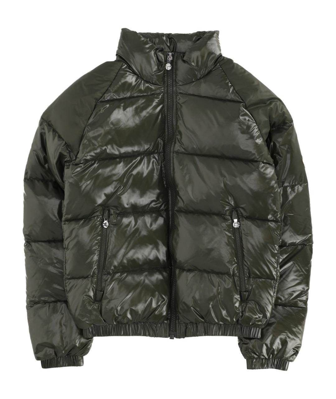 PYRENEX Зеленый полиамидовый пуховик, фото 3