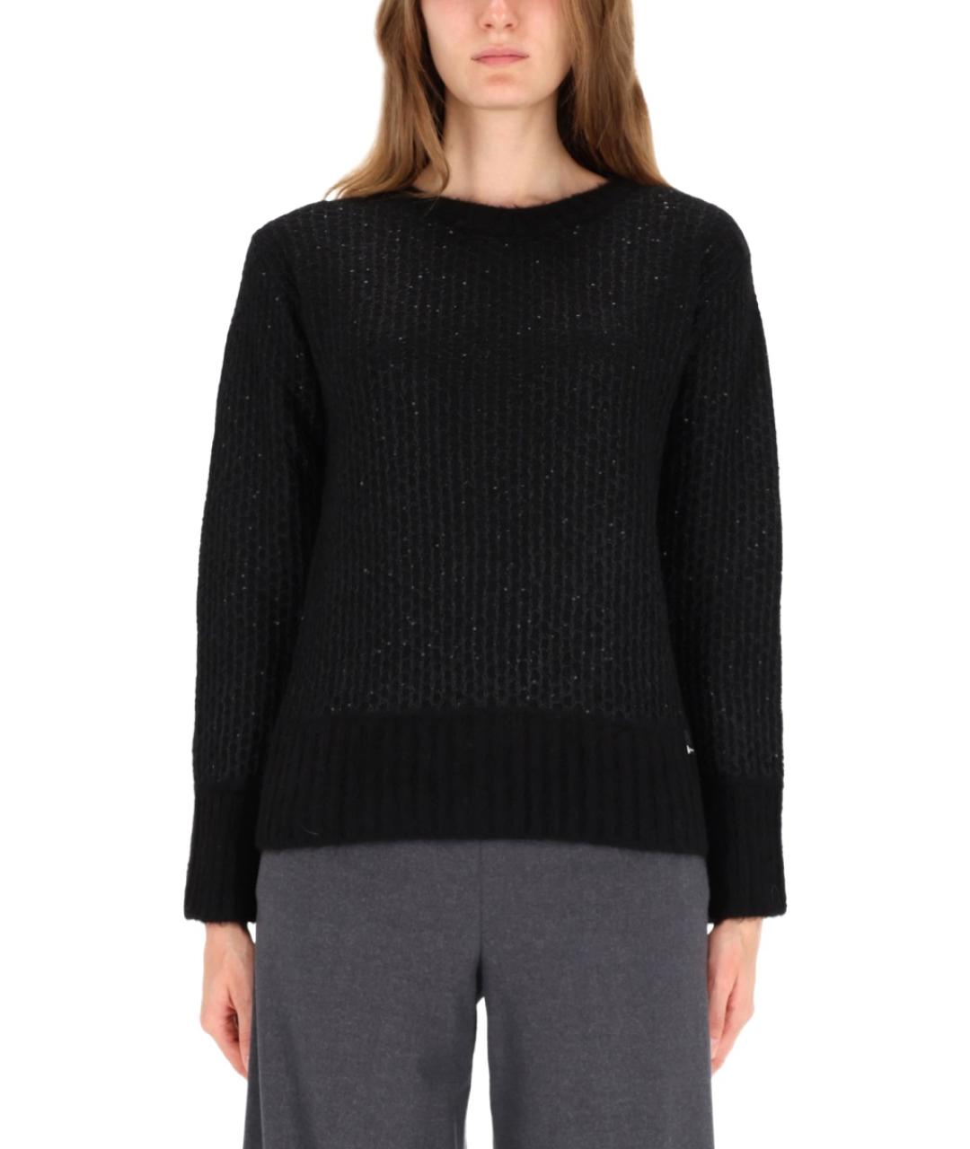 HERNO Черный шерстяной джемпер / свитер, фото 5