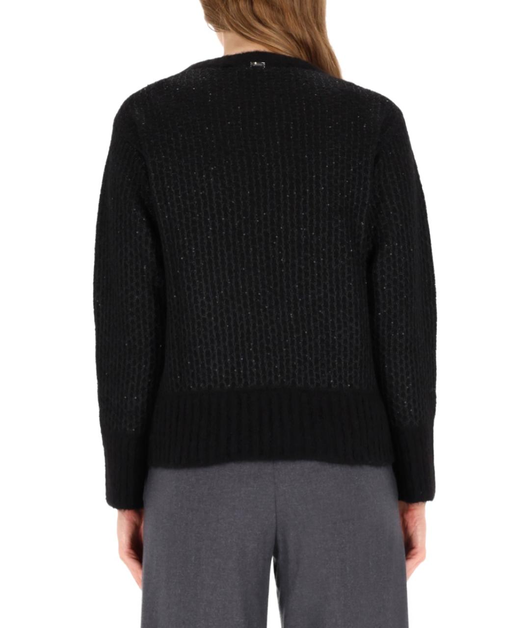 HERNO Черный шерстяной джемпер / свитер, фото 3