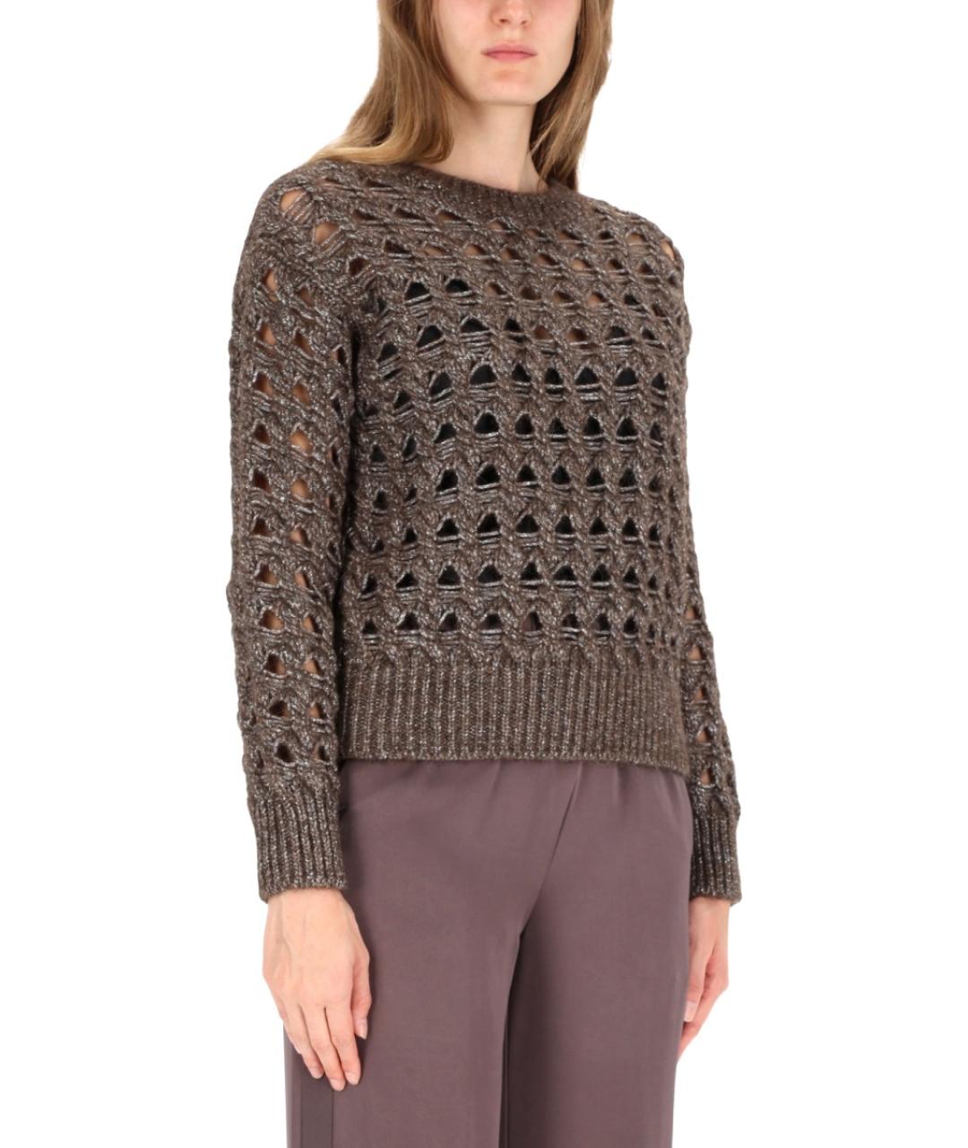 HERNO Коричневый шерстяной джемпер / свитер, фото 4