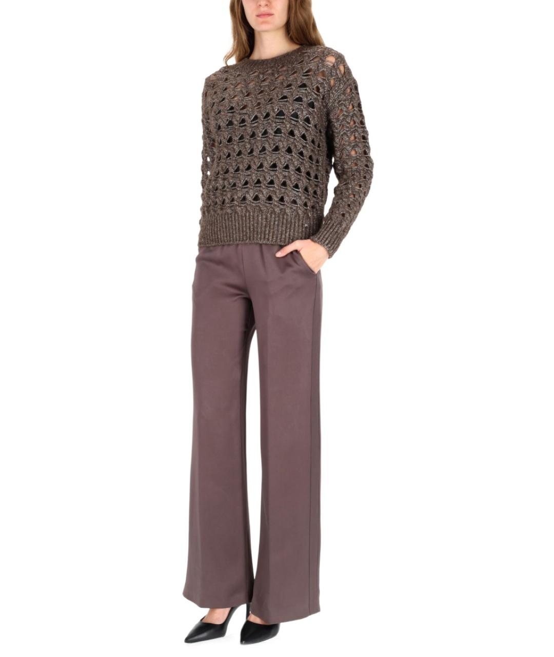 HERNO Коричневый шерстяной джемпер / свитер, фото 2