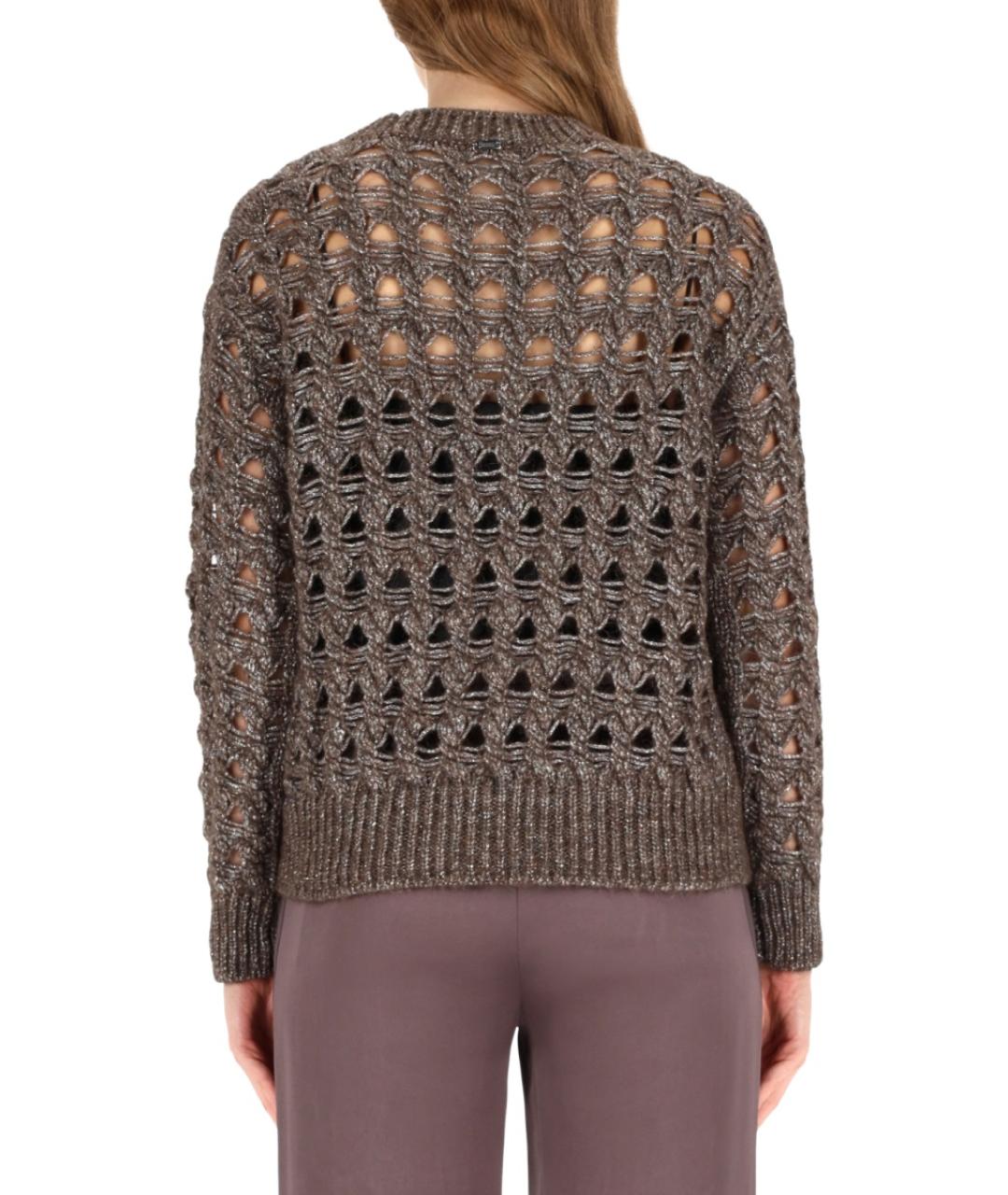 HERNO Коричневый шерстяной джемпер / свитер, фото 3