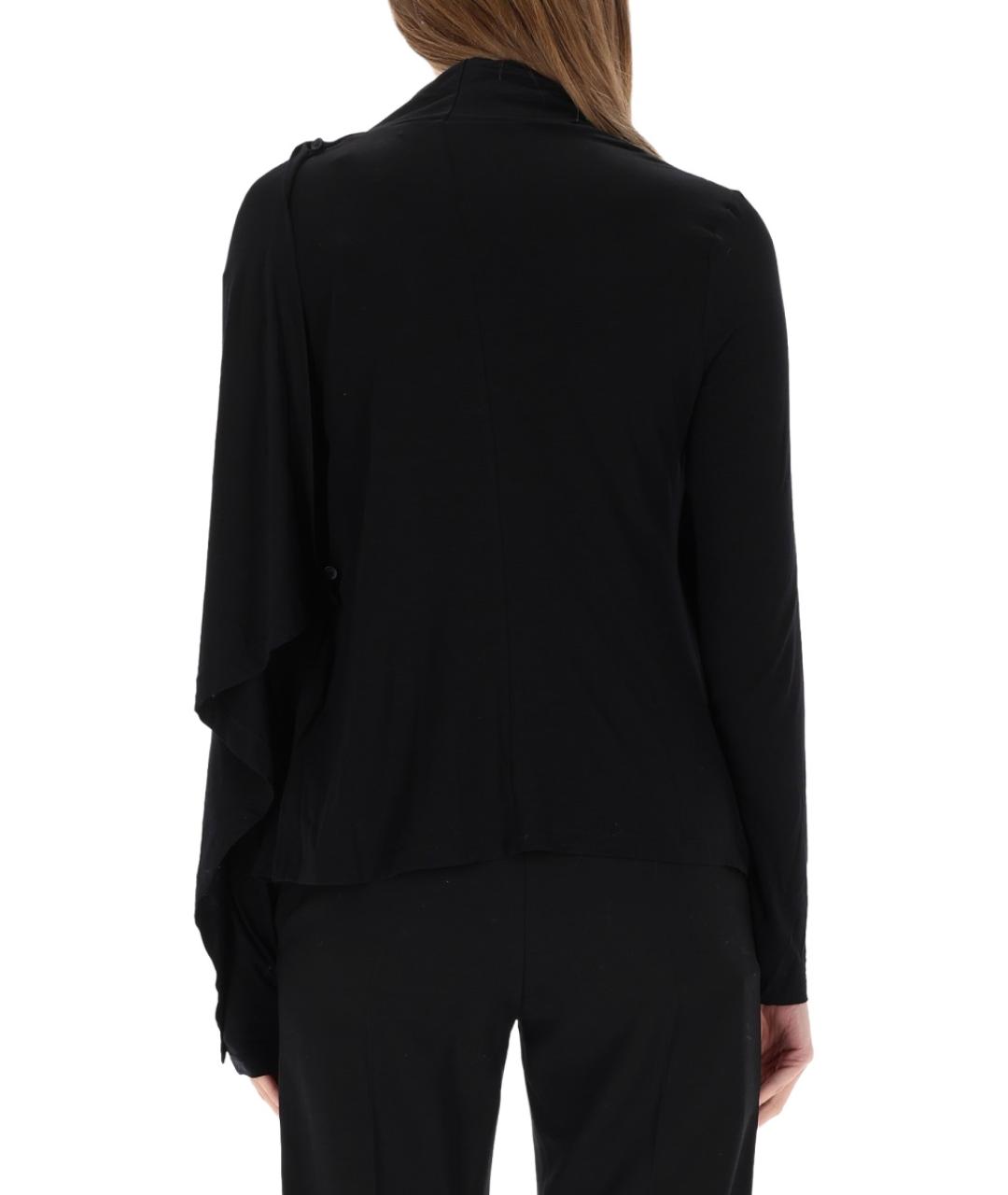 HELMUT LANG Черная блузы, фото 3