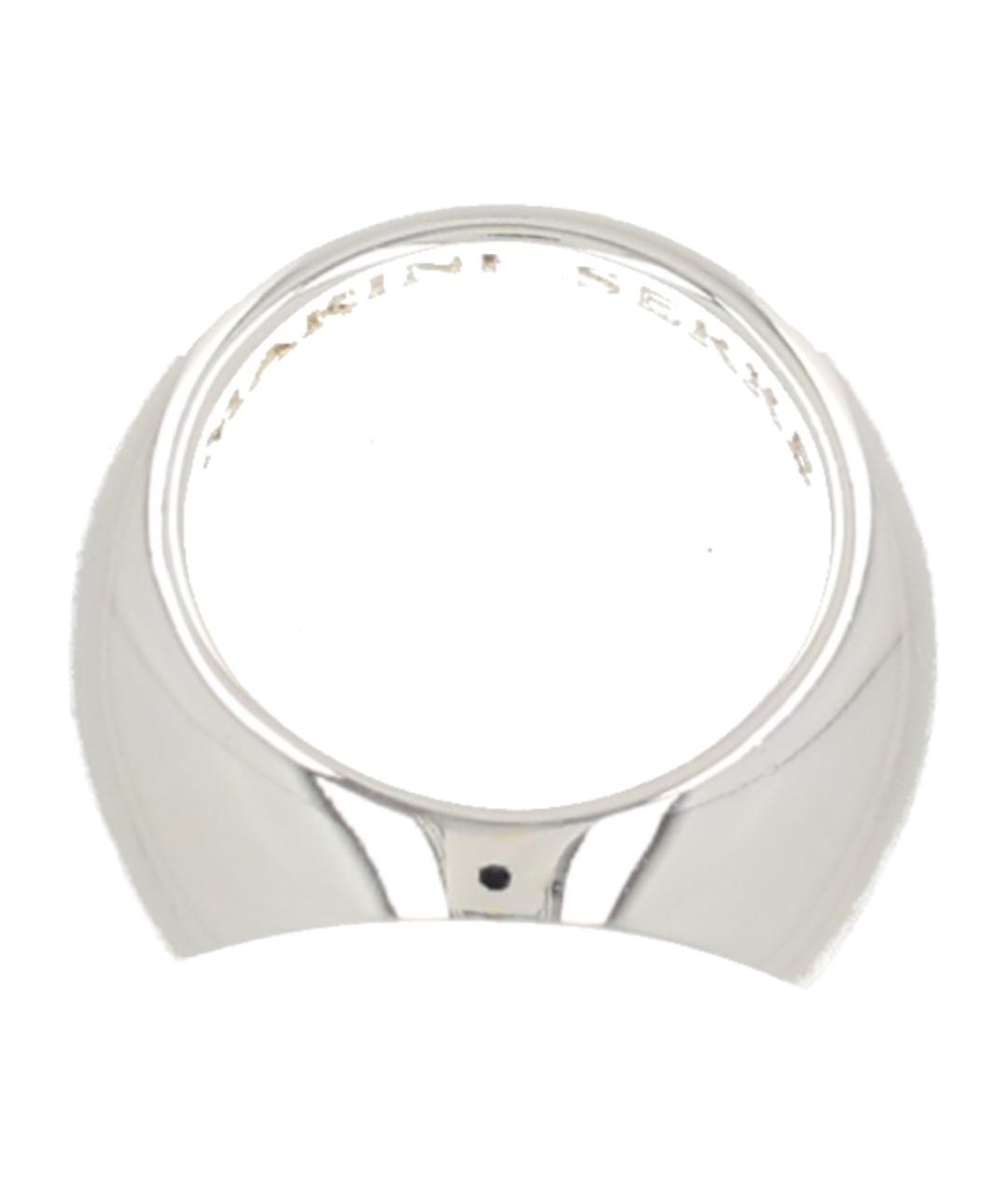 MARINE SERRE Серебряное латунное кольцо, фото 3