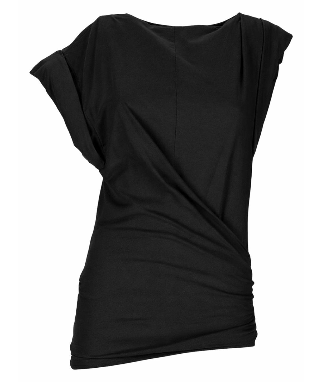 ISABEL MARANT Черная хлопковая футболка, фото 1