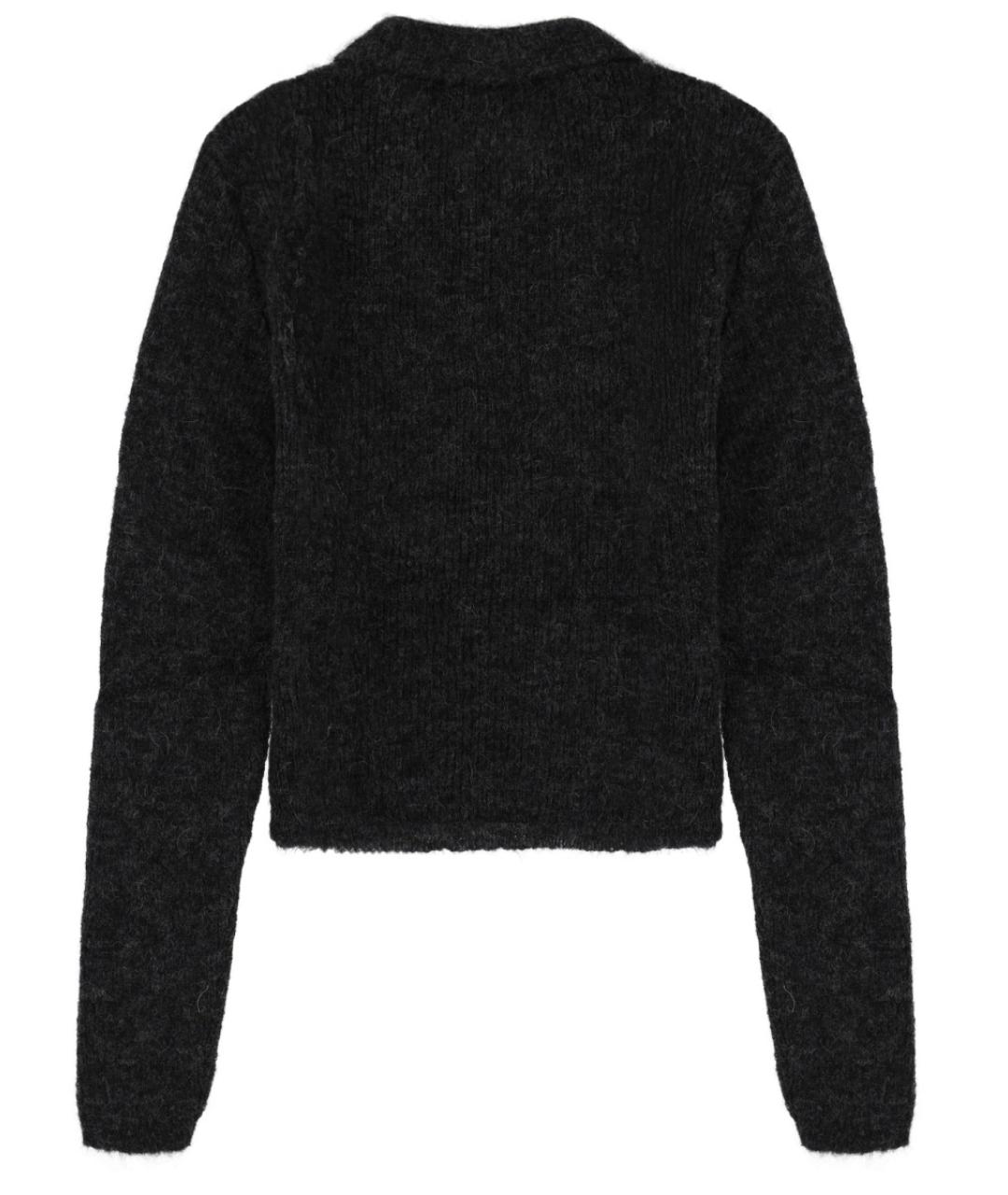 OUR LEGACY Черный шерстяной кардиган, фото 2