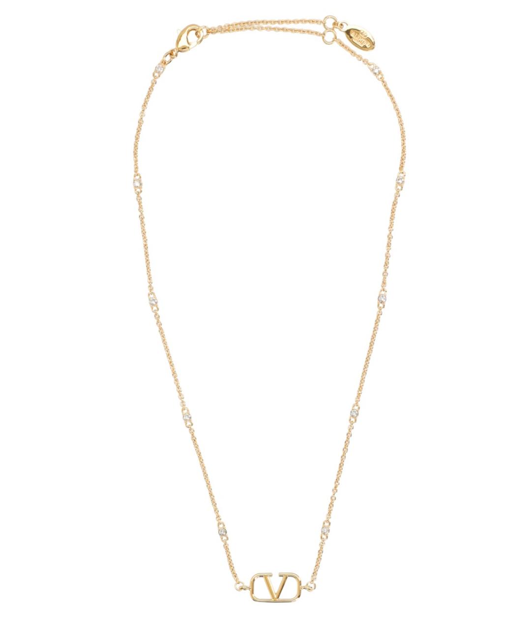 VALENTINO Золотая металлическая цепочка, фото 1