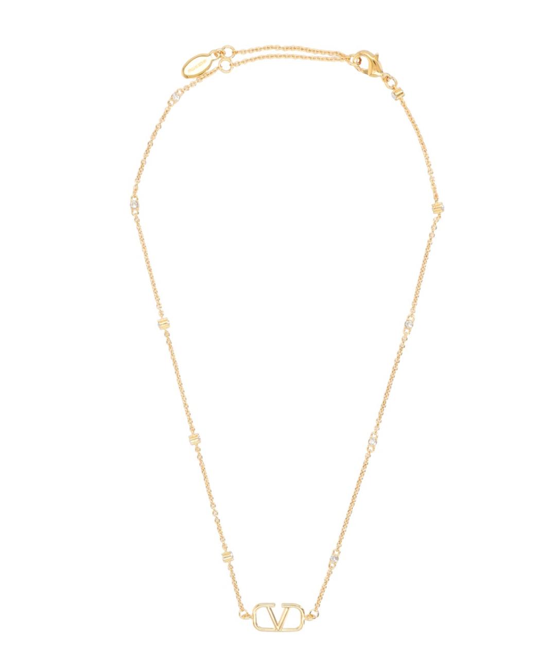 VALENTINO Золотая металлическая цепочка, фото 2