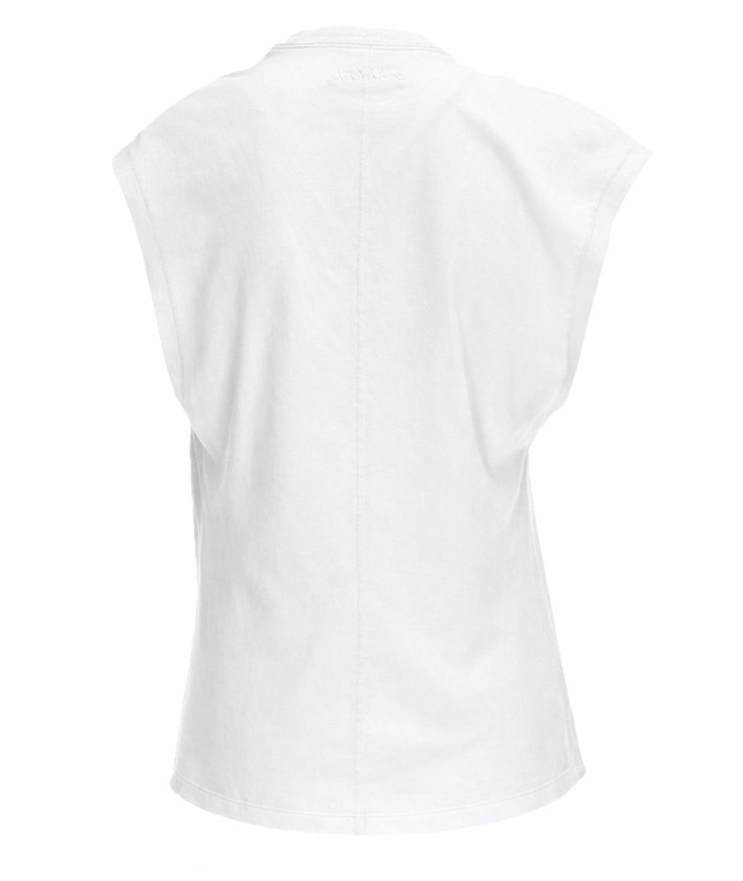 ISABEL MARANT Белая хлопковая футболка, фото 3