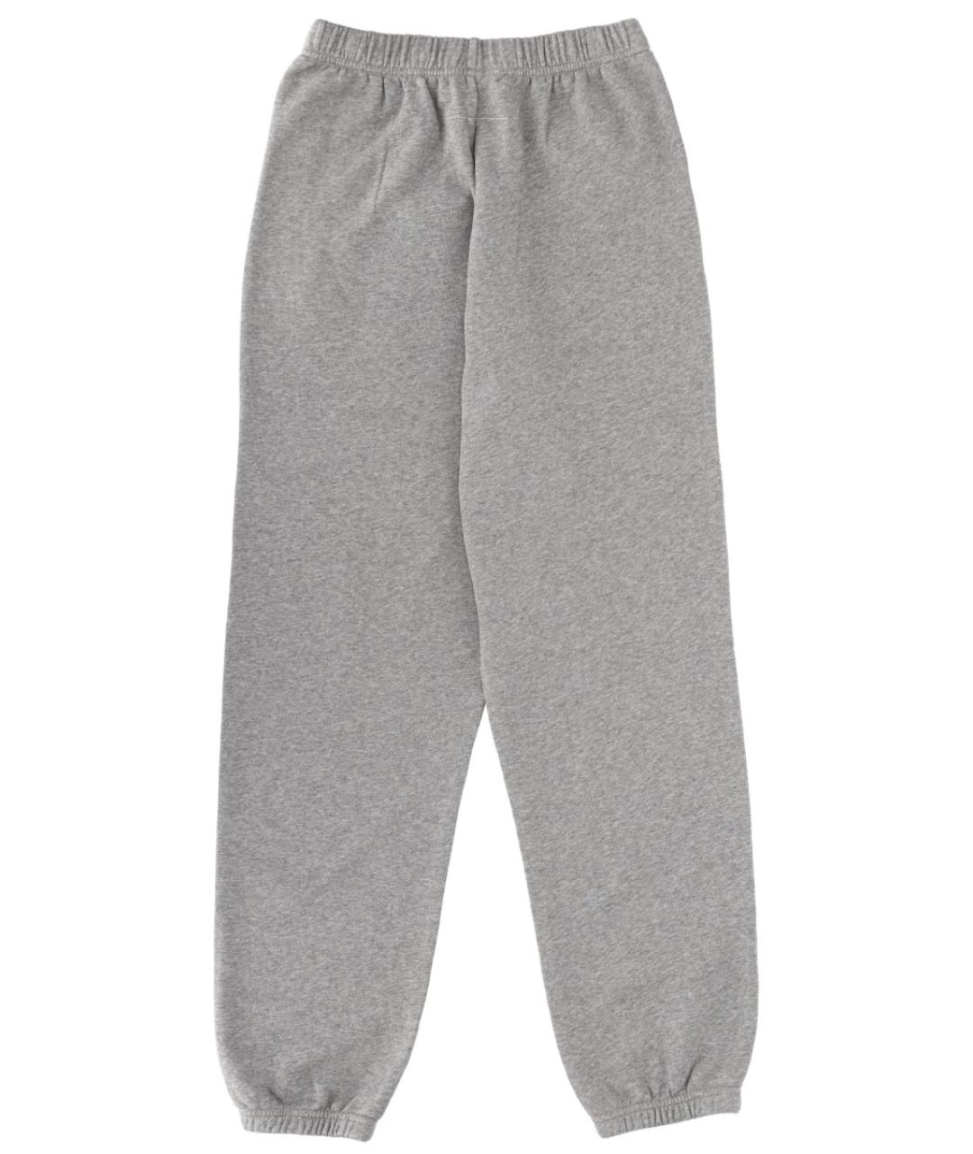 MM6 MAISON MARGIELA Серые хлопковые спортивные брюки и шорты, фото 2