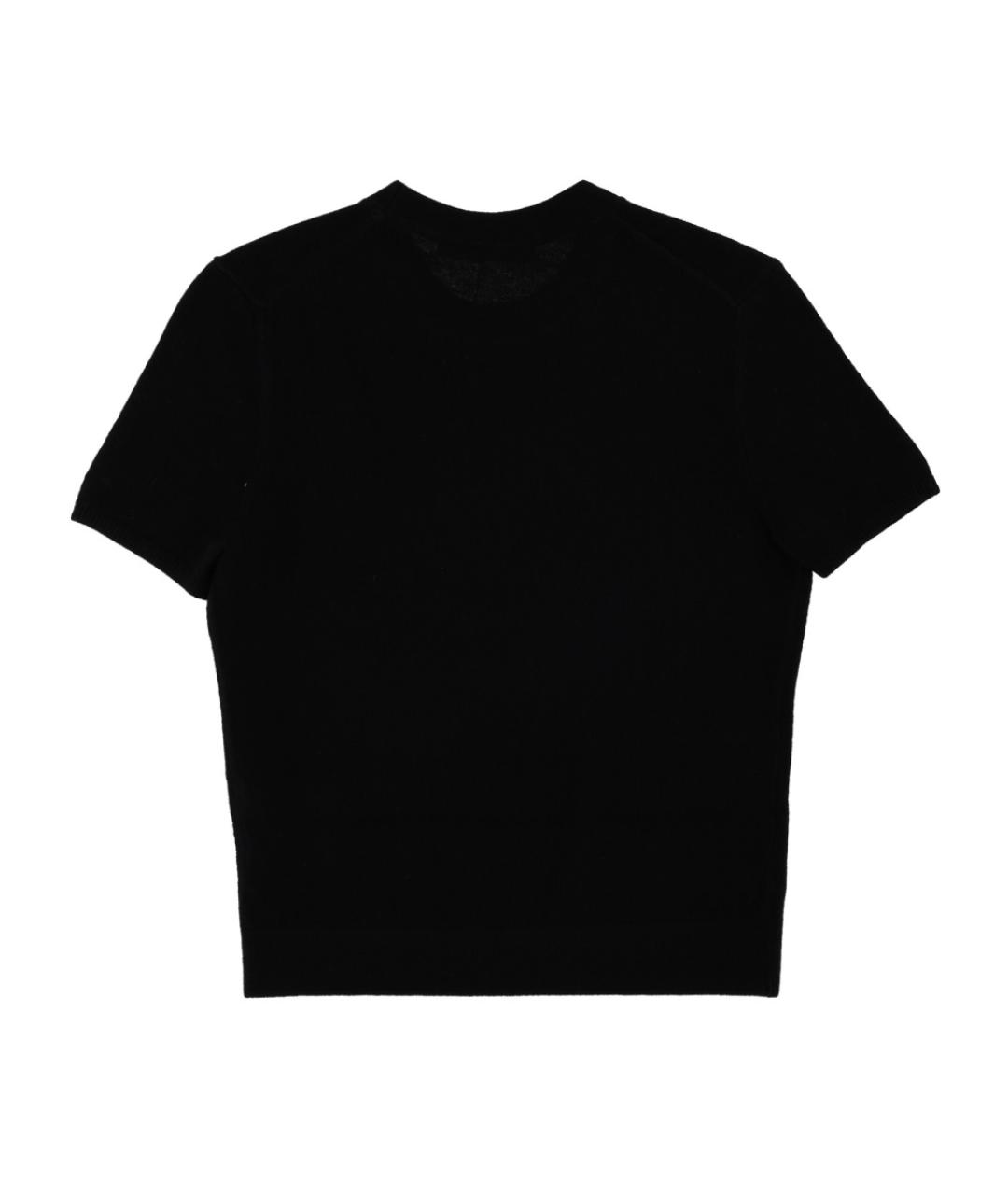 ALEXANDER WANG Черный шерстяной джемпер / свитер, фото 2