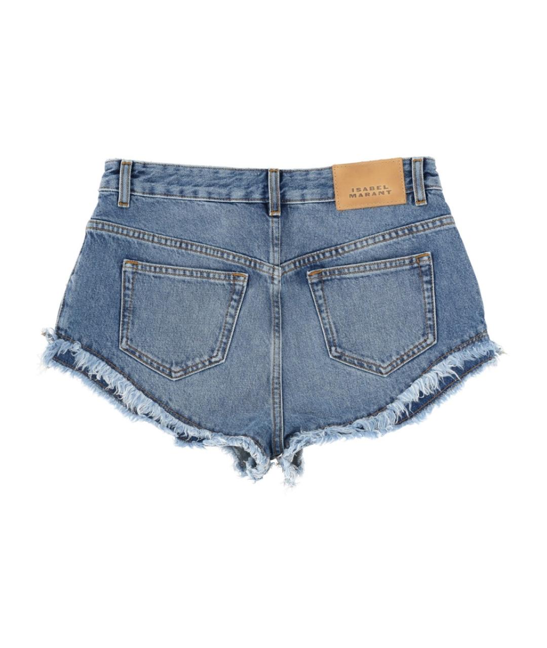 ISABEL MARANT Синие хлопковые шорты, фото 3