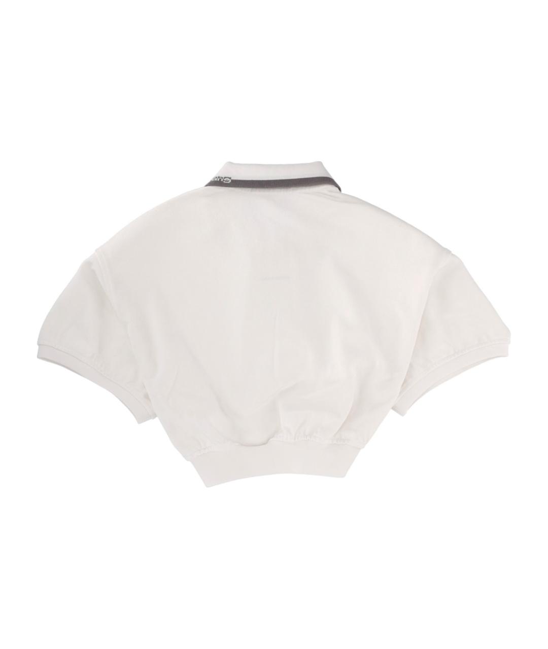 ALEXANDER WANG Белая хлопковая футболка, фото 2