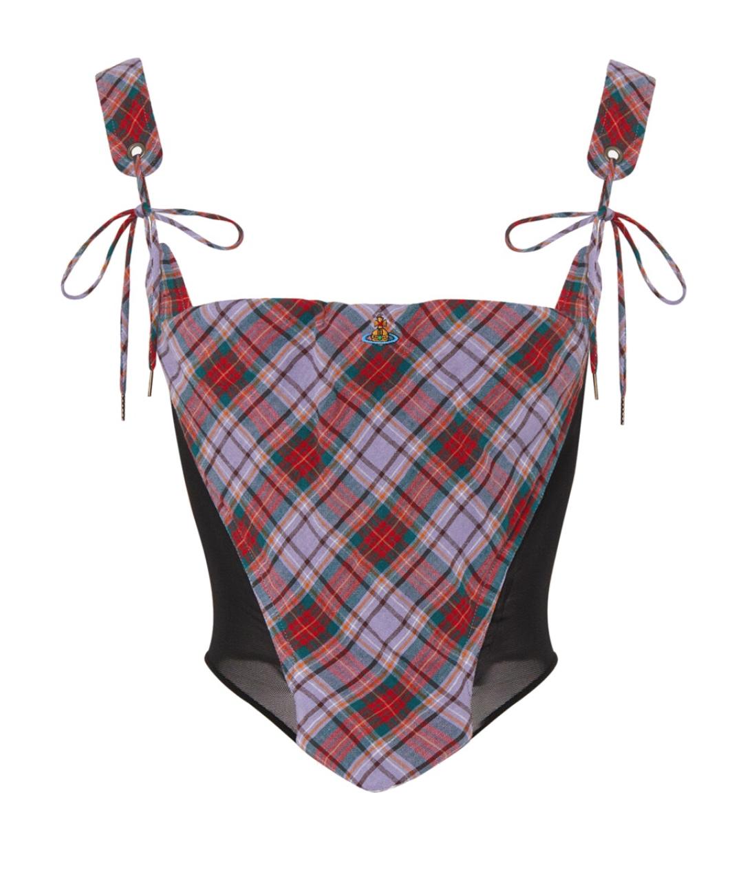 VIVIENNE WESTWOOD Мульти льняная майка, фото 1