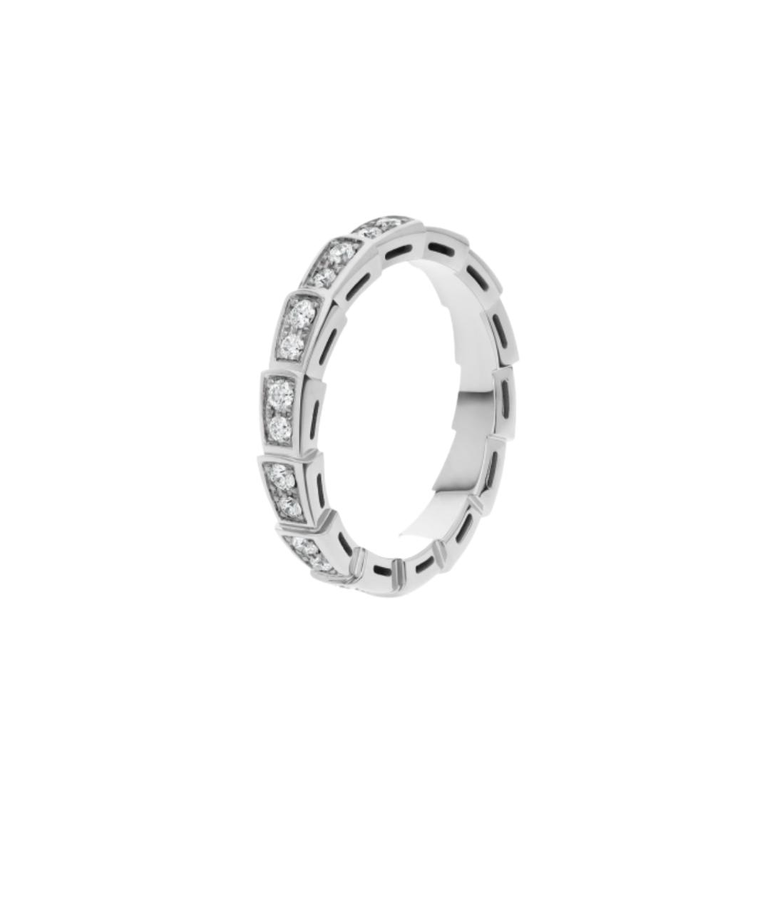 BVLGARI Серебряное кольцо из белого золота, фото 4