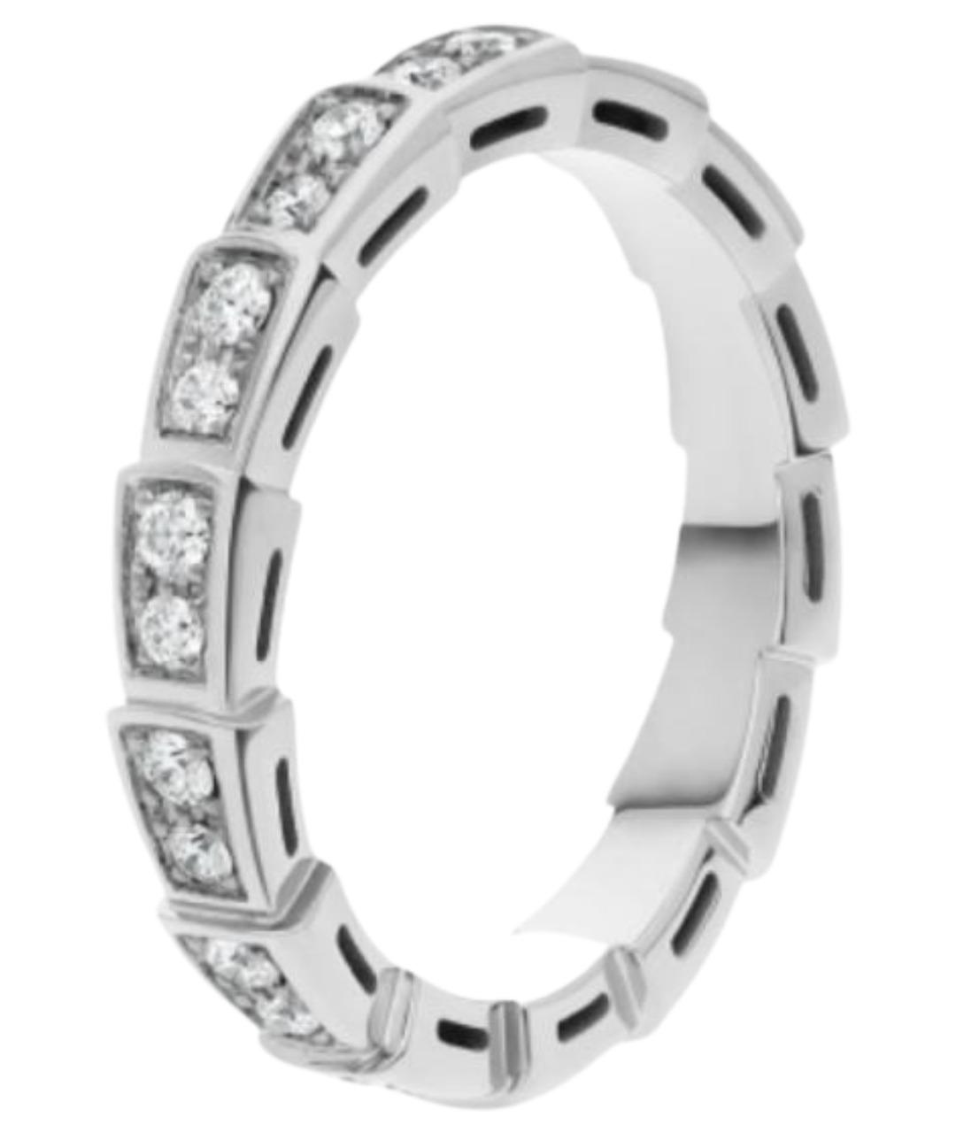 BVLGARI Серебряное кольцо из белого золота, фото 1