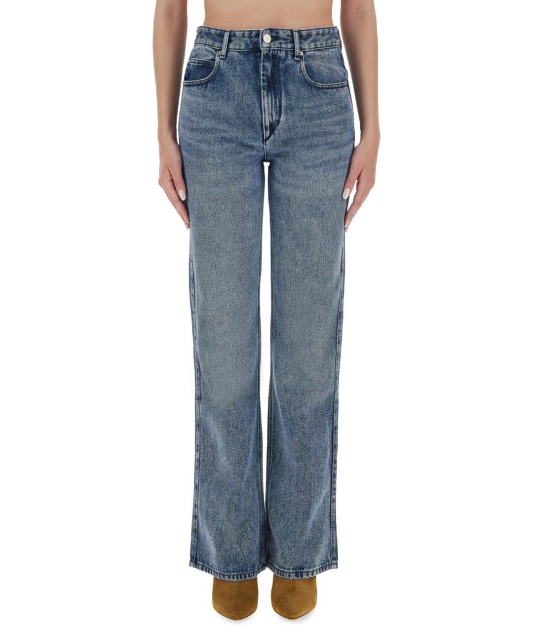 ISABEL MARANT Синие прямые джинсы, фото 2