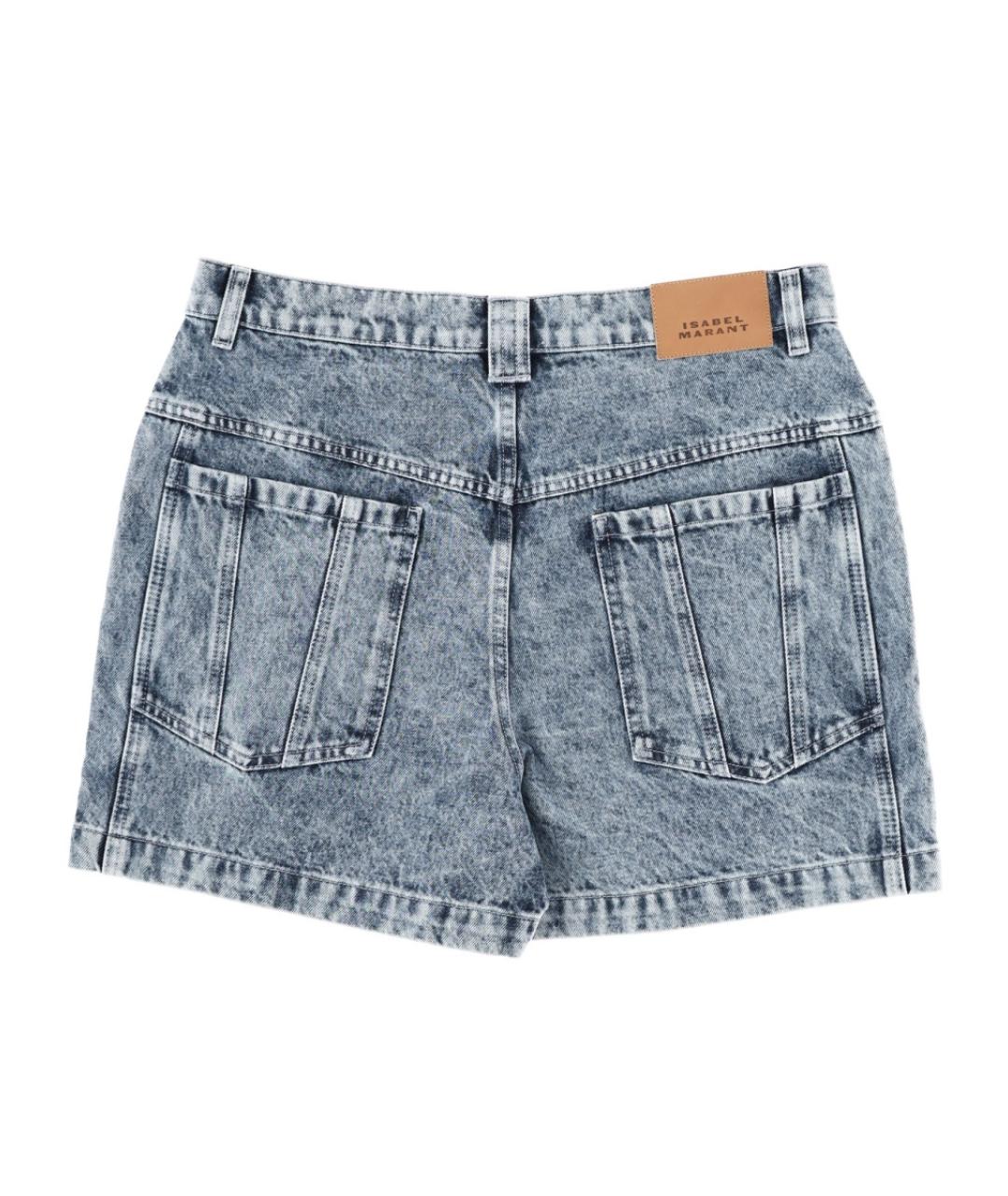 ISABEL MARANT ETOILE Синие хлопковые шорты, фото 2