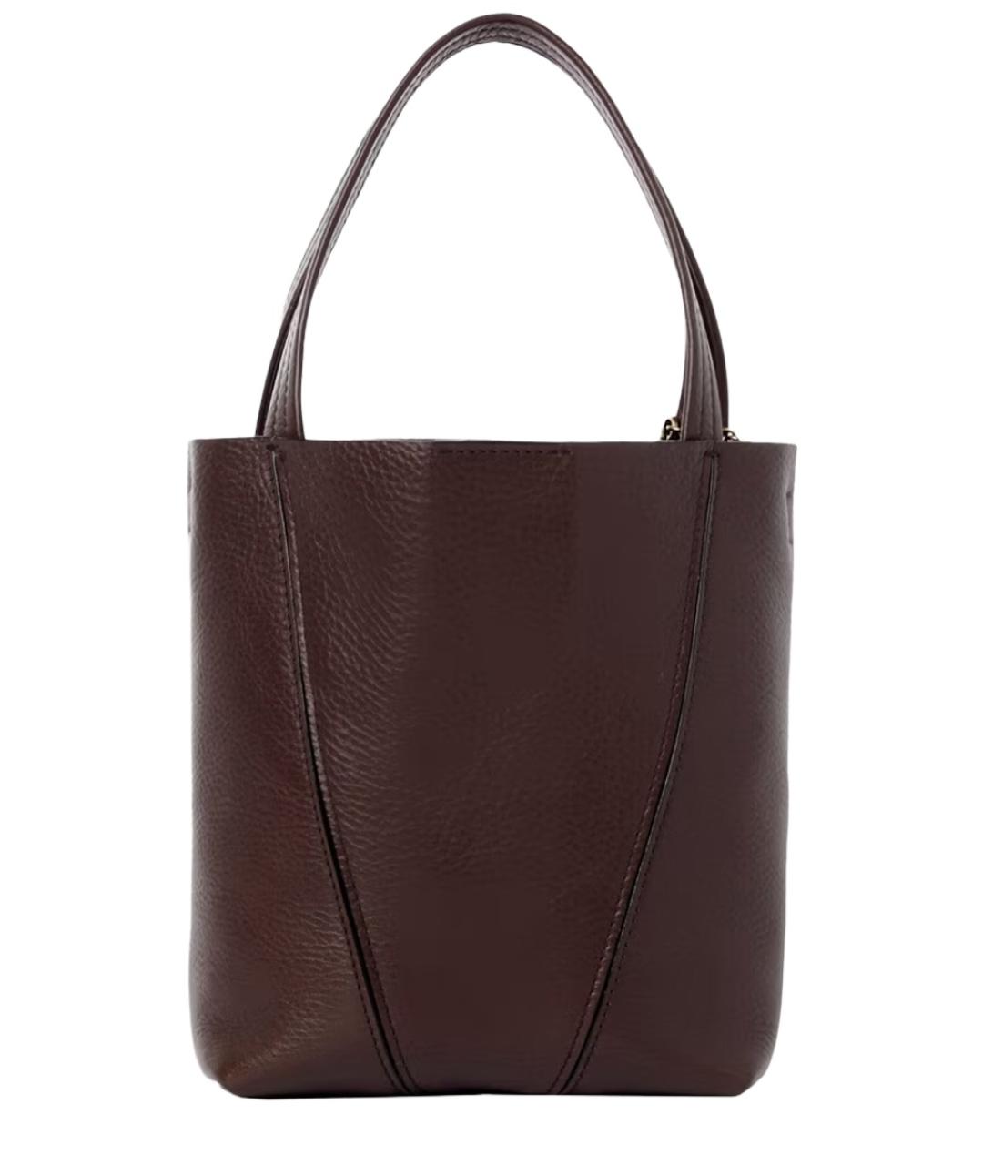 CHLOE Фиолетовая кожаная сумка тоут, фото 2