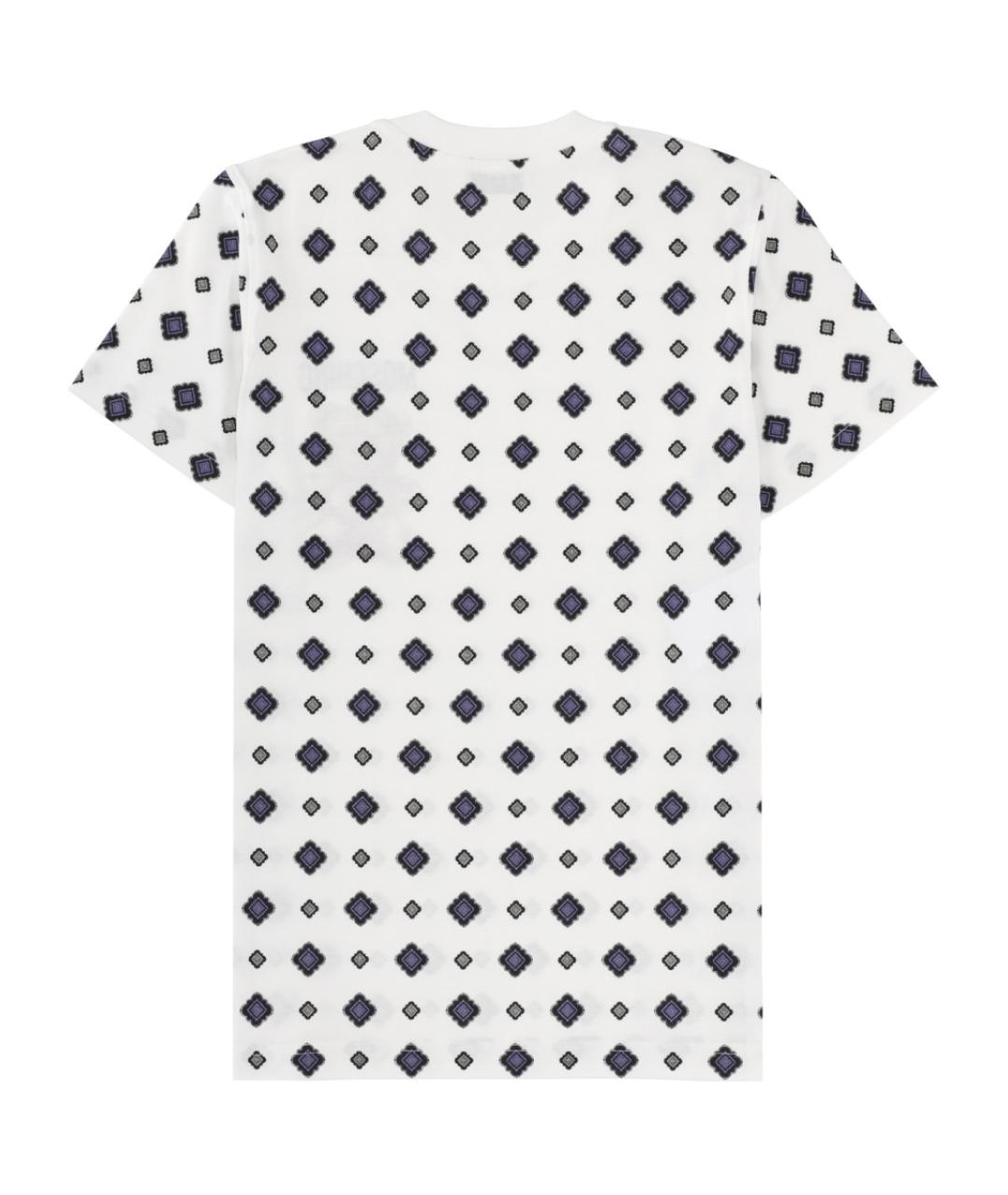 MOSCHINO Мульти хлопковая футболка, фото 2