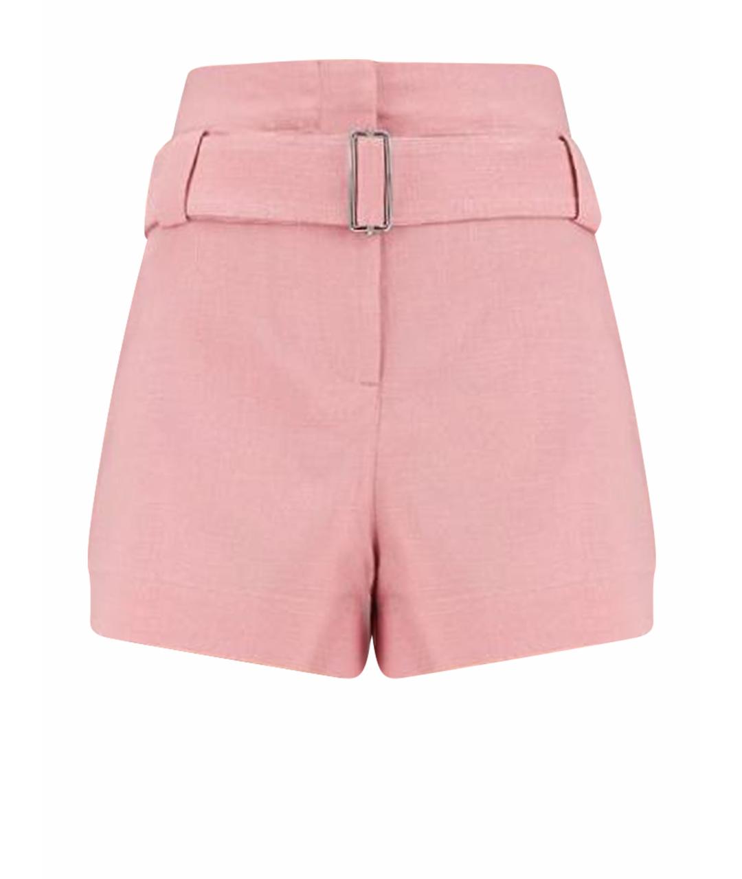 MSGM Розовые вискозные шорты, фото 1