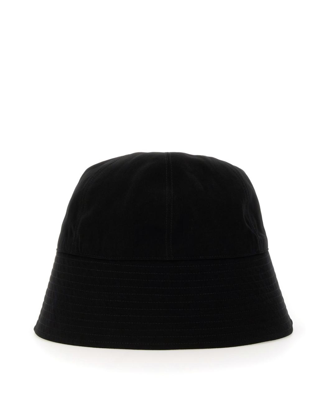KIJIMA TAKAYUKI Черная хлопковая панама, фото 1