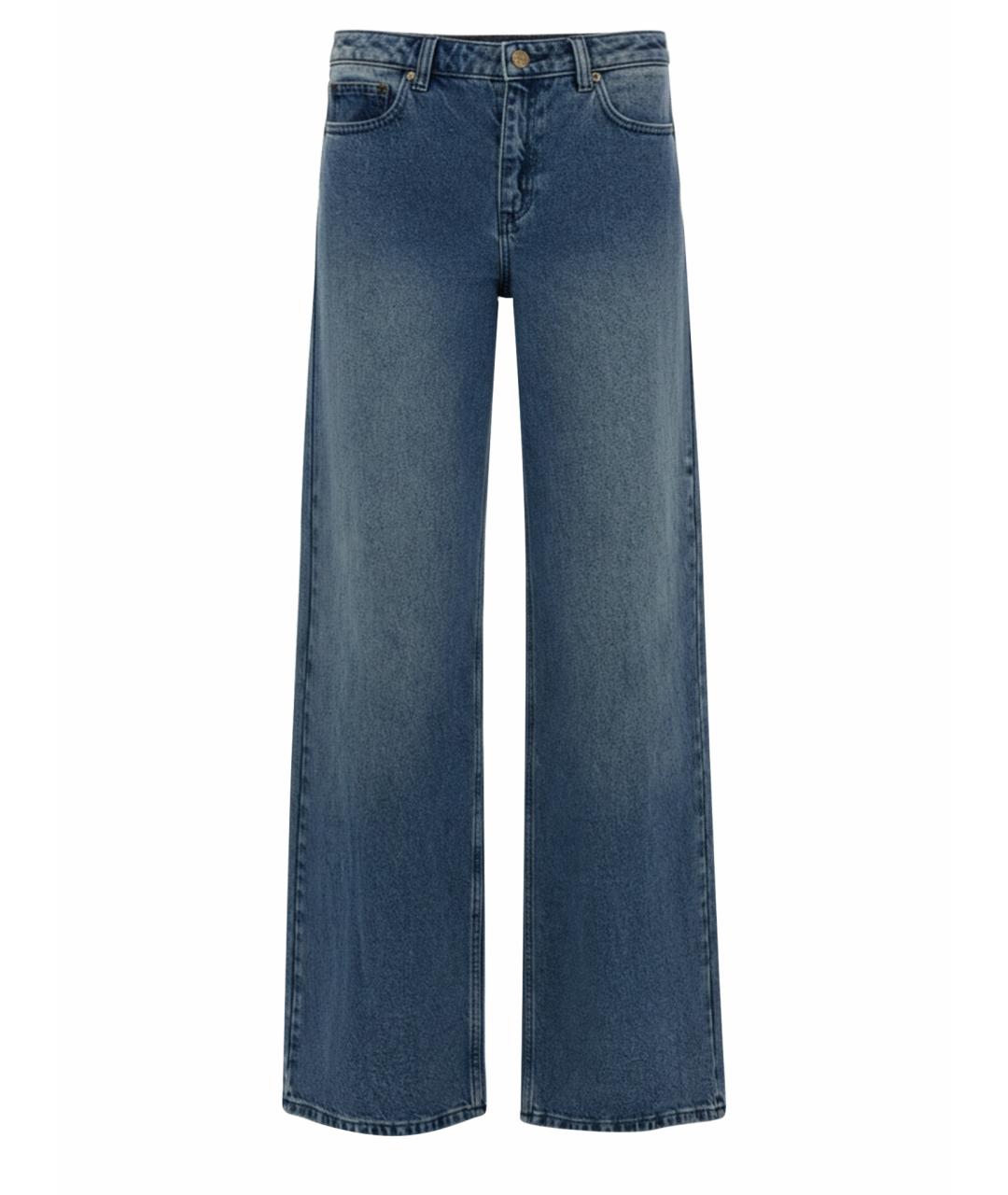 MICHAEL KORS Синие хлопковые прямые джинсы, фото 1