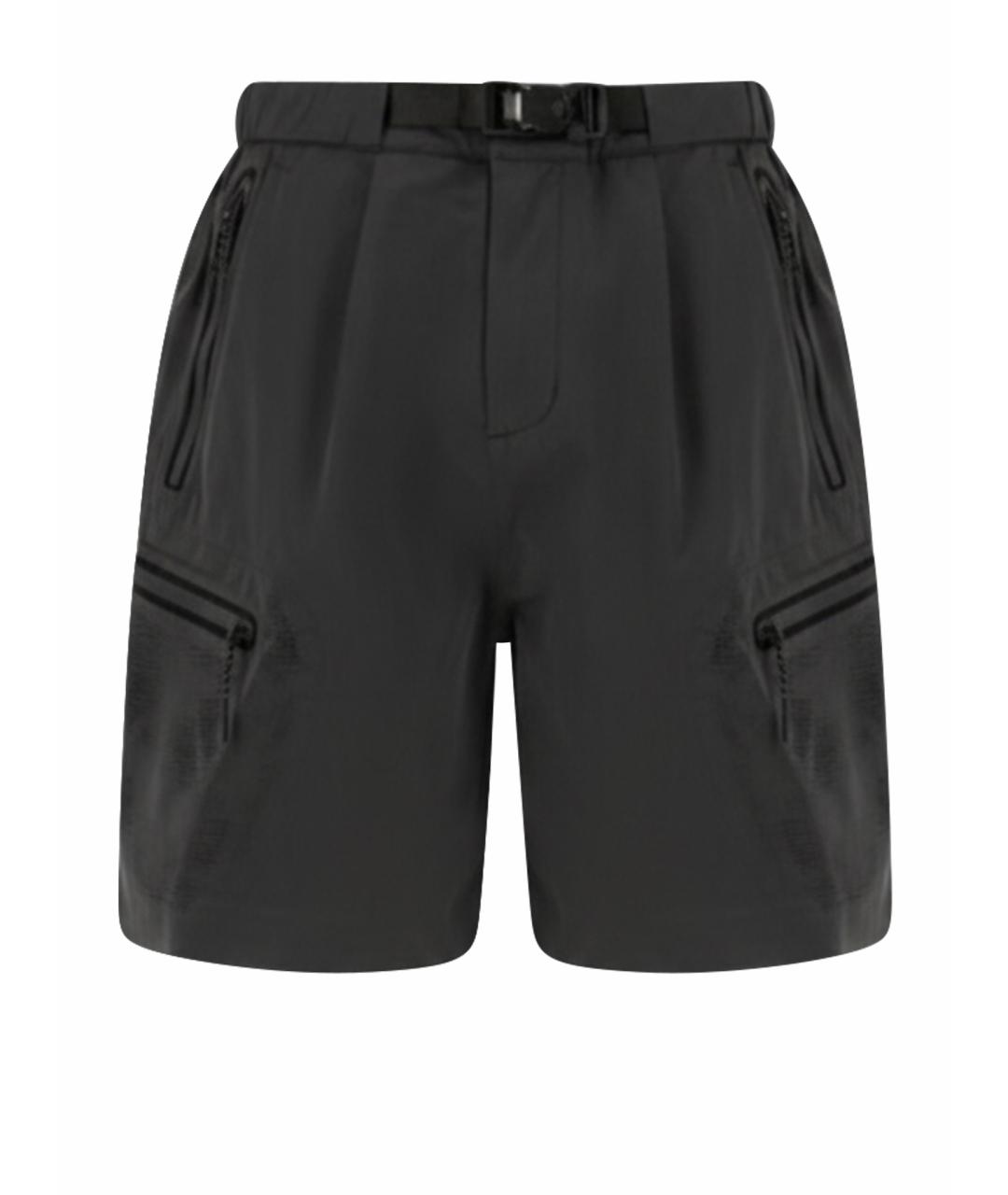 ALPHA INDUSTRIES Серые полиэстеровые шорты, фото 1