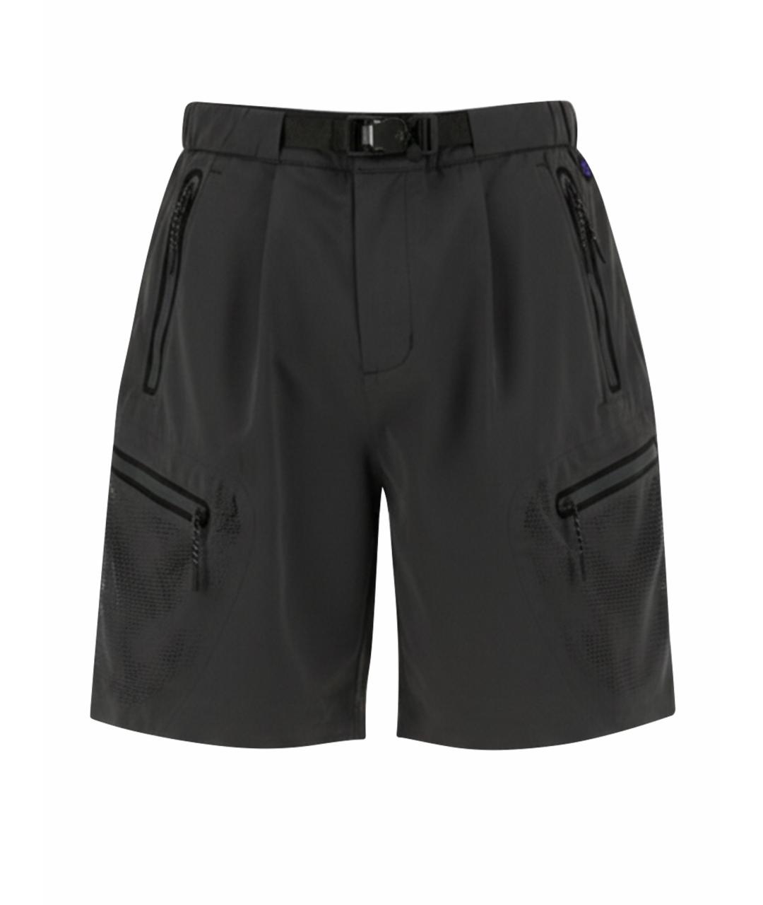 ALPHA INDUSTRIES Серые полиэстеровые шорты, фото 5