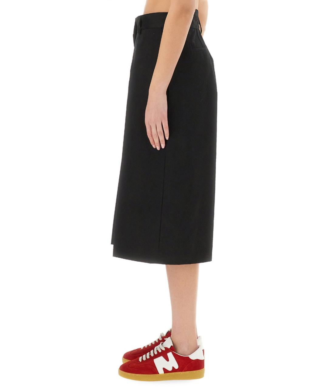 MSGM Черные хлопковые кюлоты, фото 4