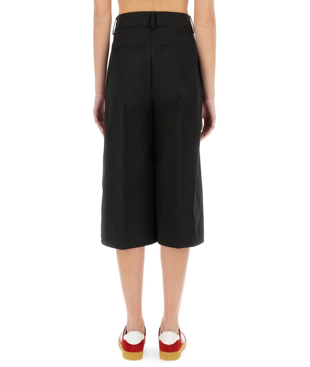 MSGM Черные хлопковые кюлоты, фото 3