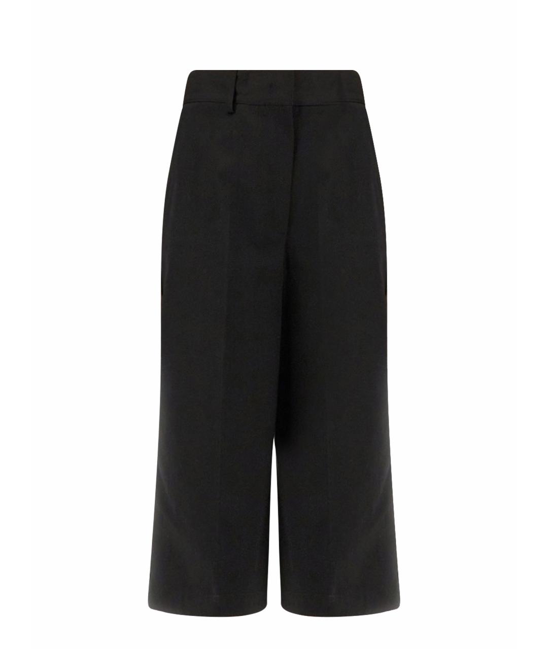 MSGM Черные хлопковые кюлоты, фото 1