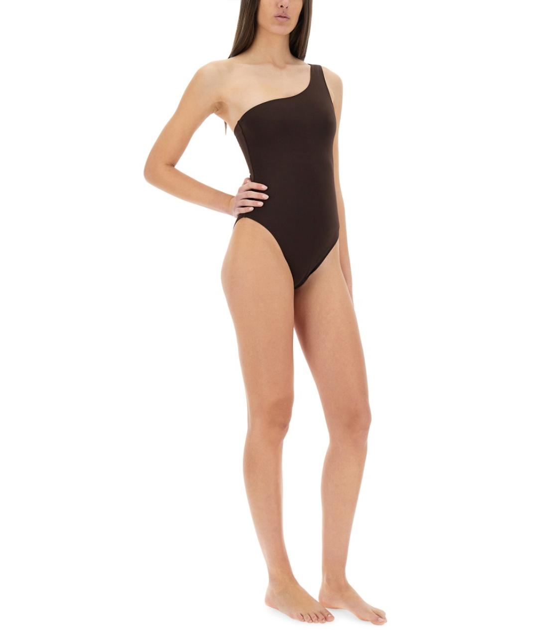 LIDO Коричневый полиамидовый купальник, фото 2
