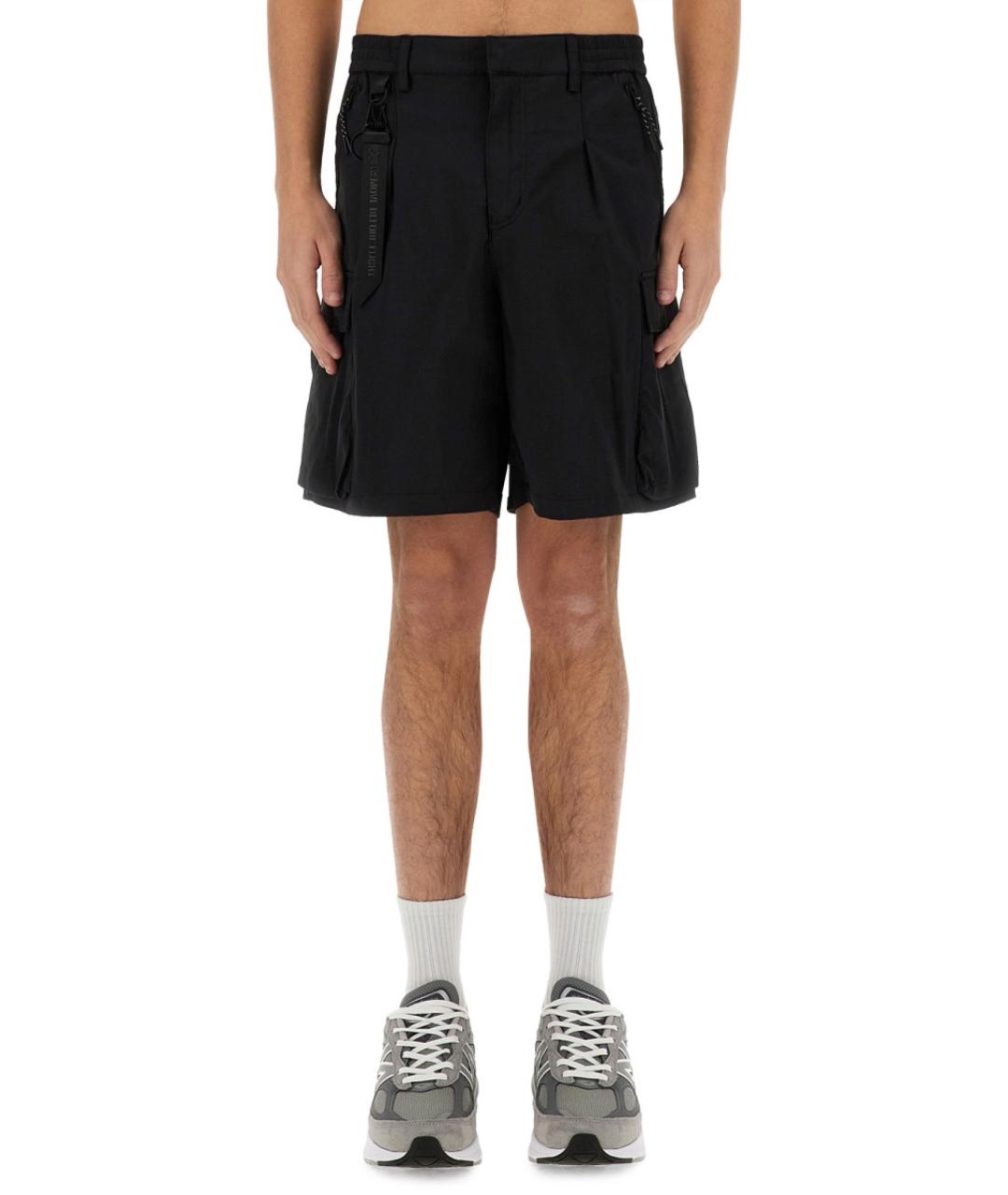 ALPHA INDUSTRIES Черные хлопковые шорты, фото 5