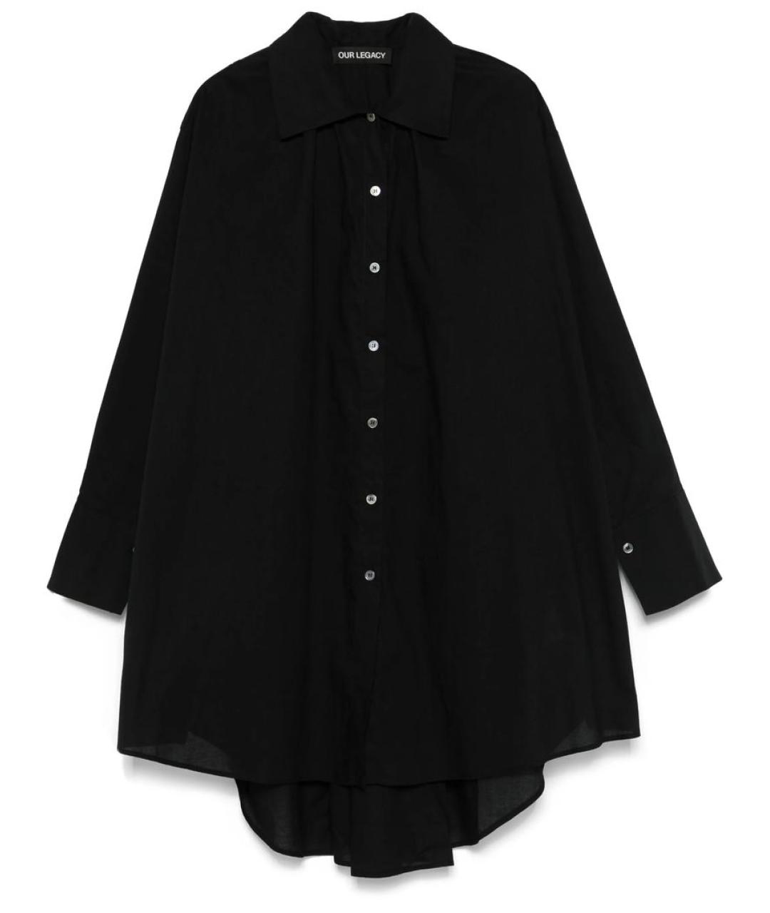 OUR LEGACY Черная хлопковая блузы, фото 1