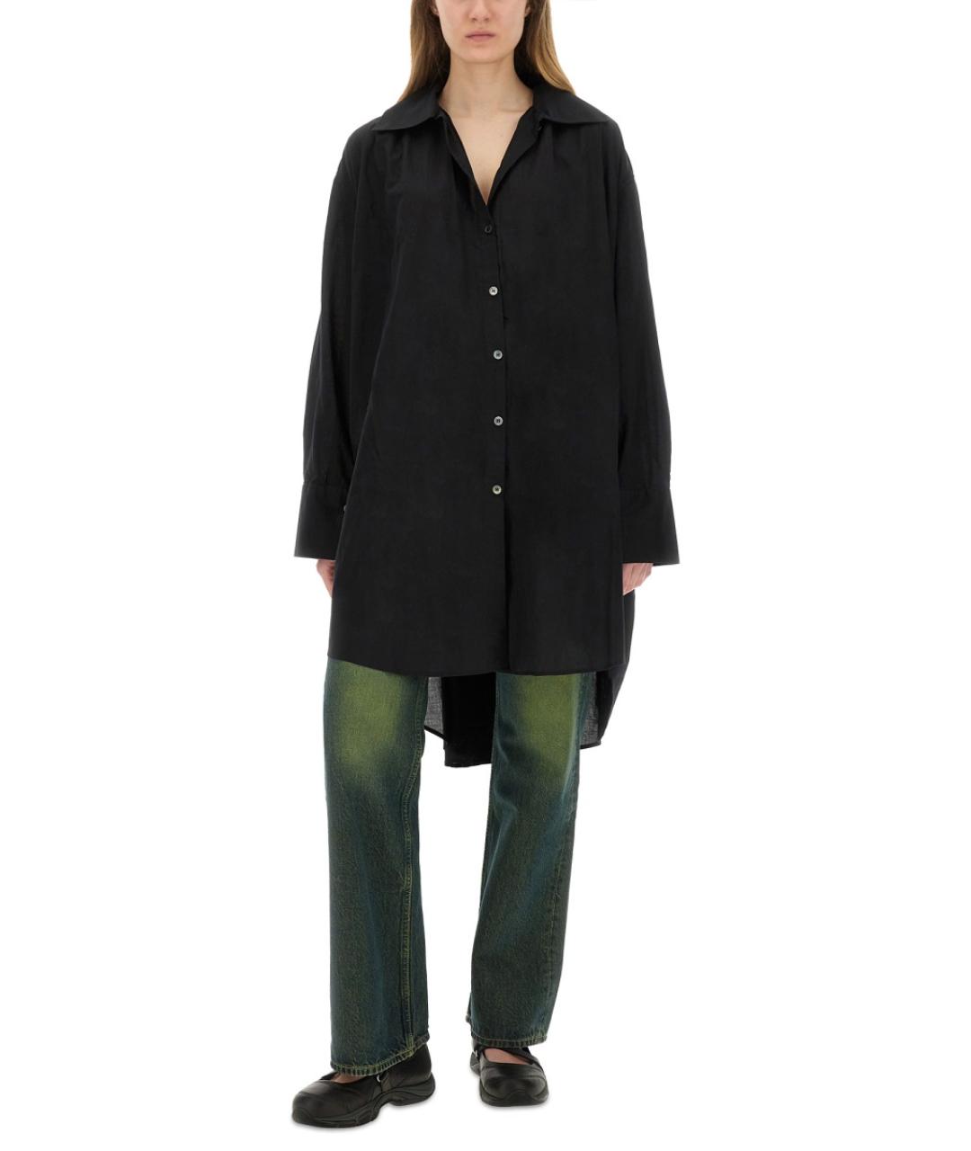 OUR LEGACY Черная хлопковая блузы, фото 5