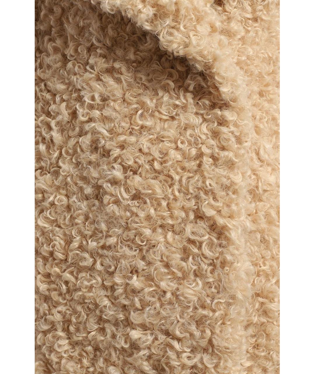 STELLA MCCARTNEY Бежевая шуба, фото 6