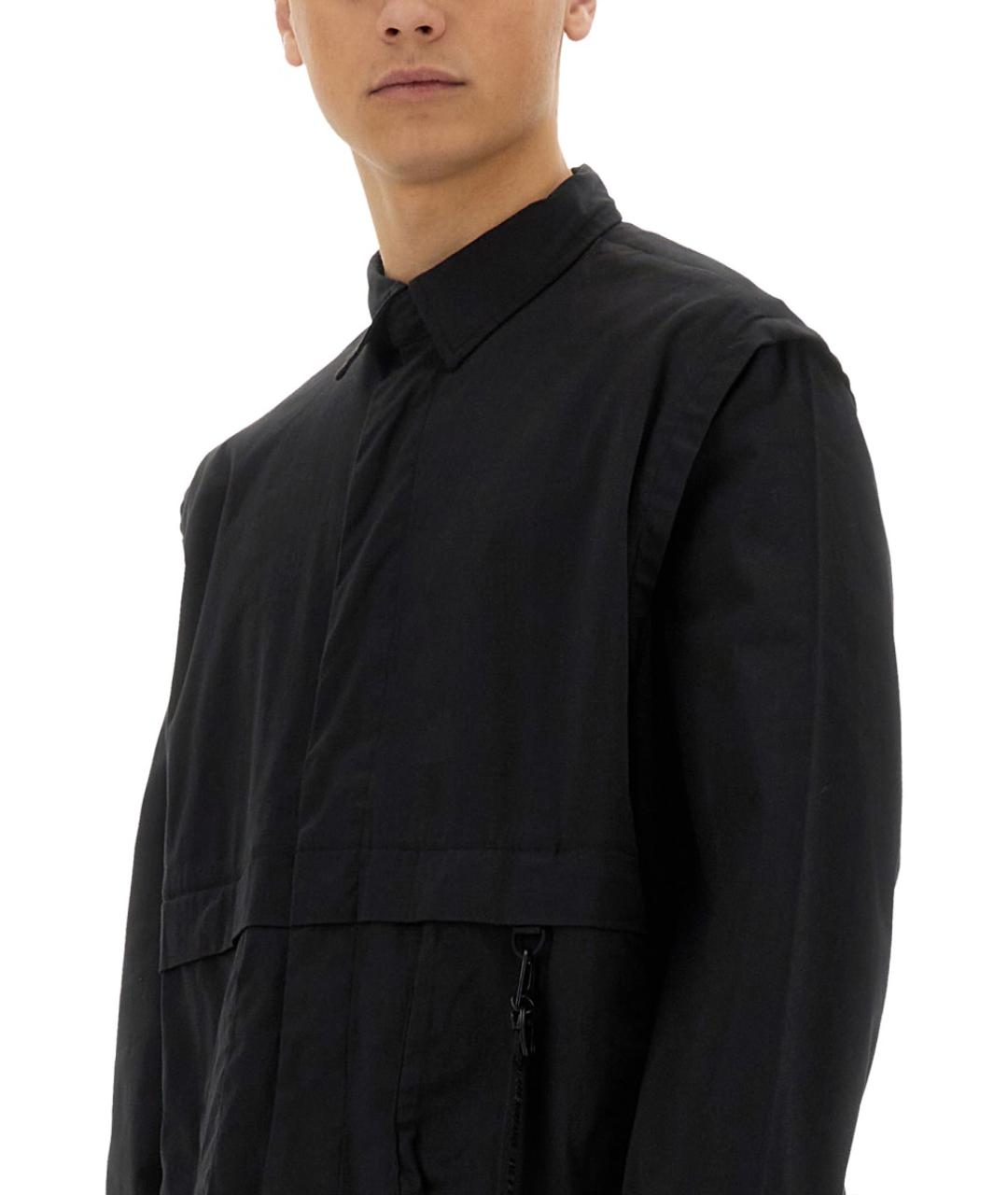 ALPHA INDUSTRIES Черная хлопковая куртка, фото 4