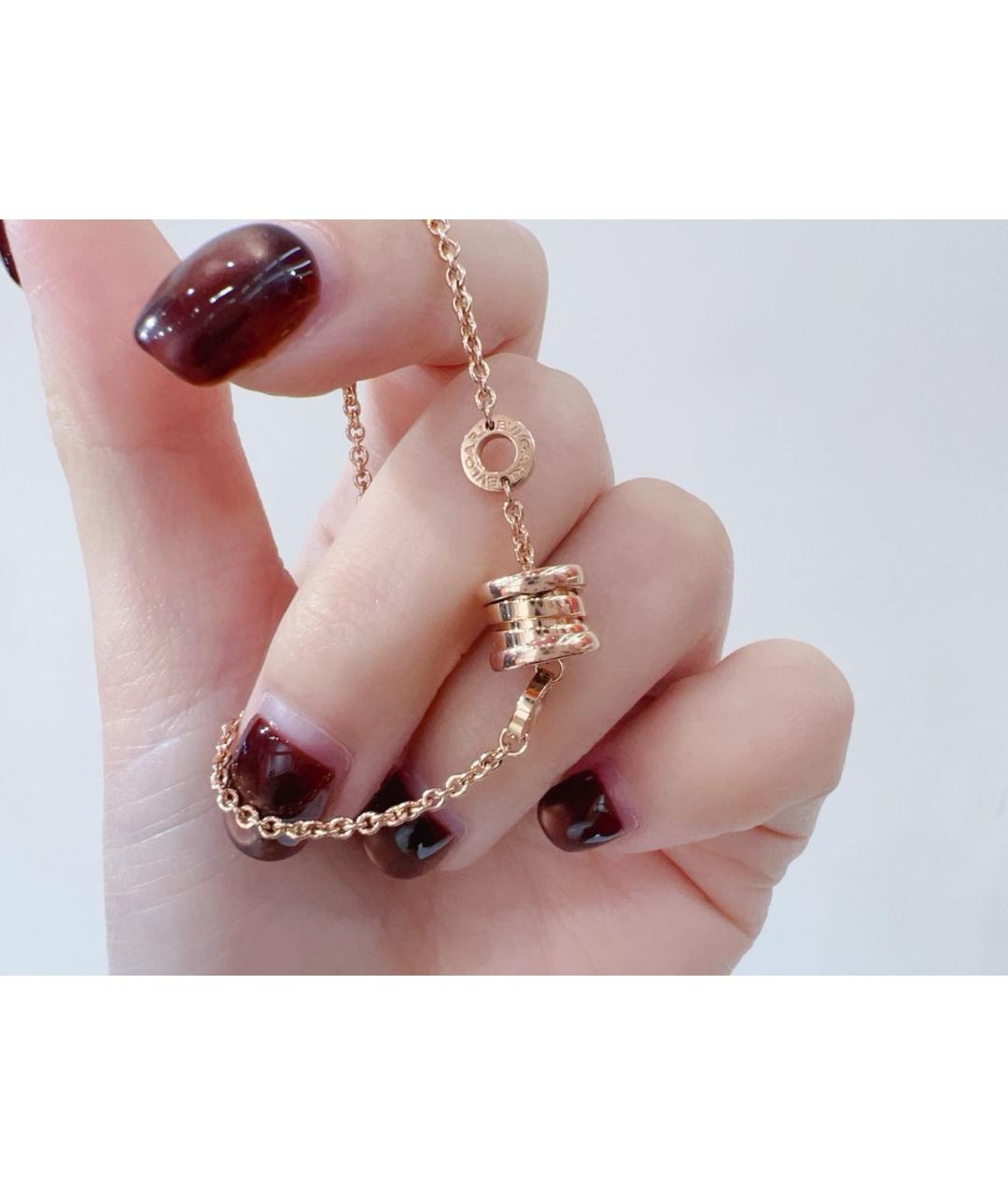 BVLGARI Розовый браслет из розового золота, фото 4