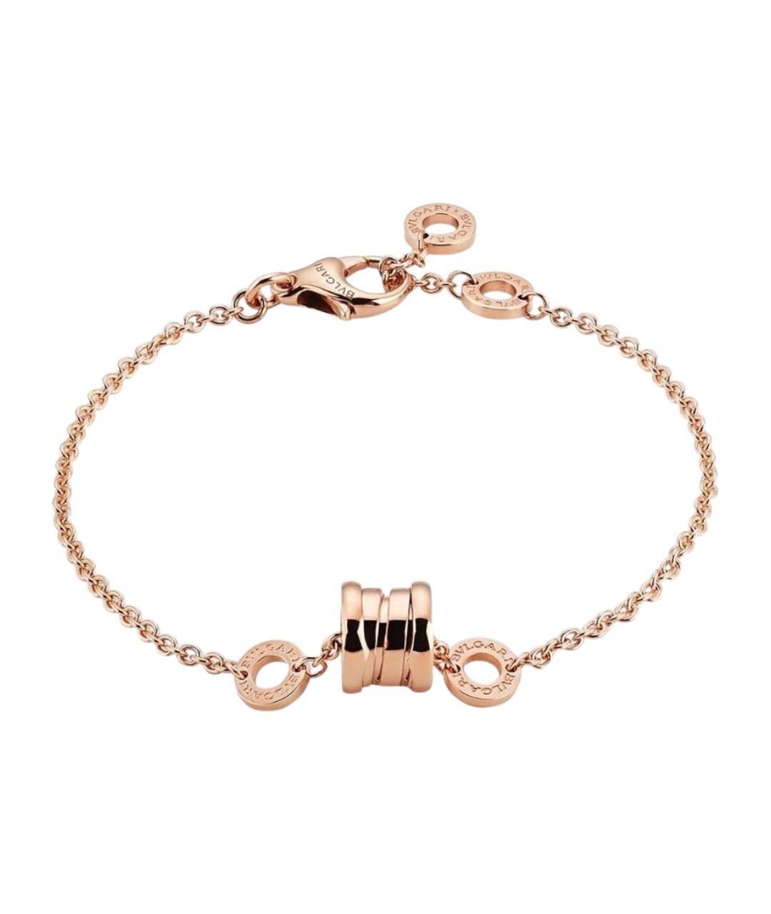 BVLGARI Розовый браслет из розового золота, фото 1