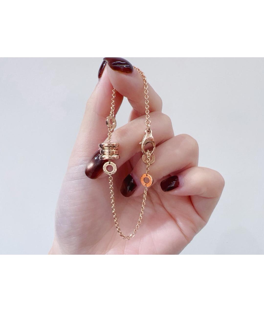 BVLGARI Розовый браслет из розового золота, фото 2