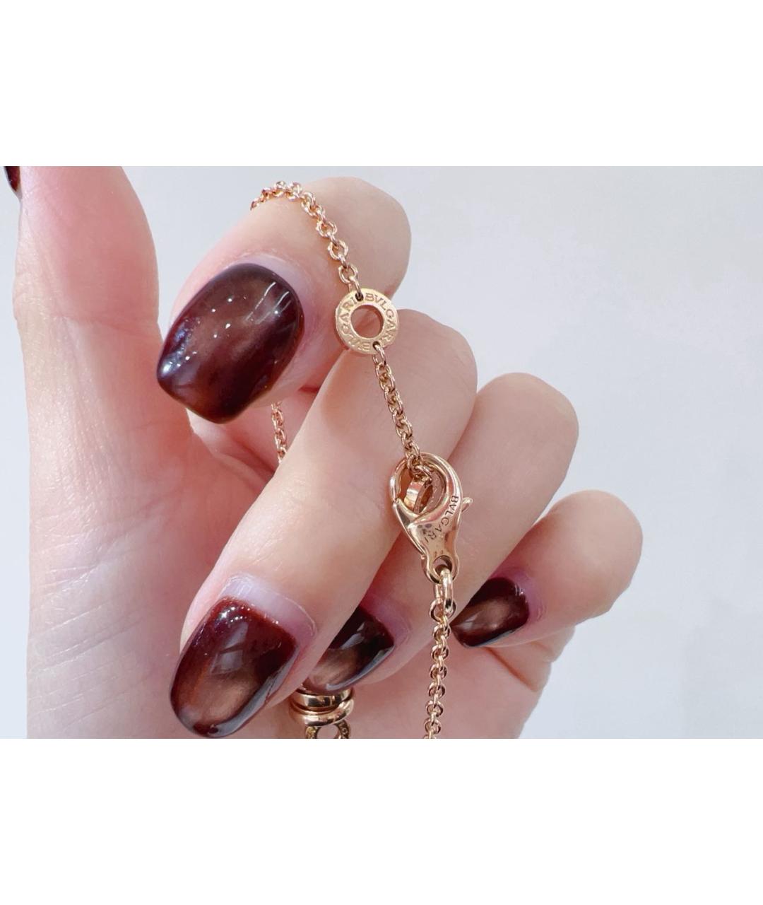 BVLGARI Розовый браслет из розового золота, фото 5