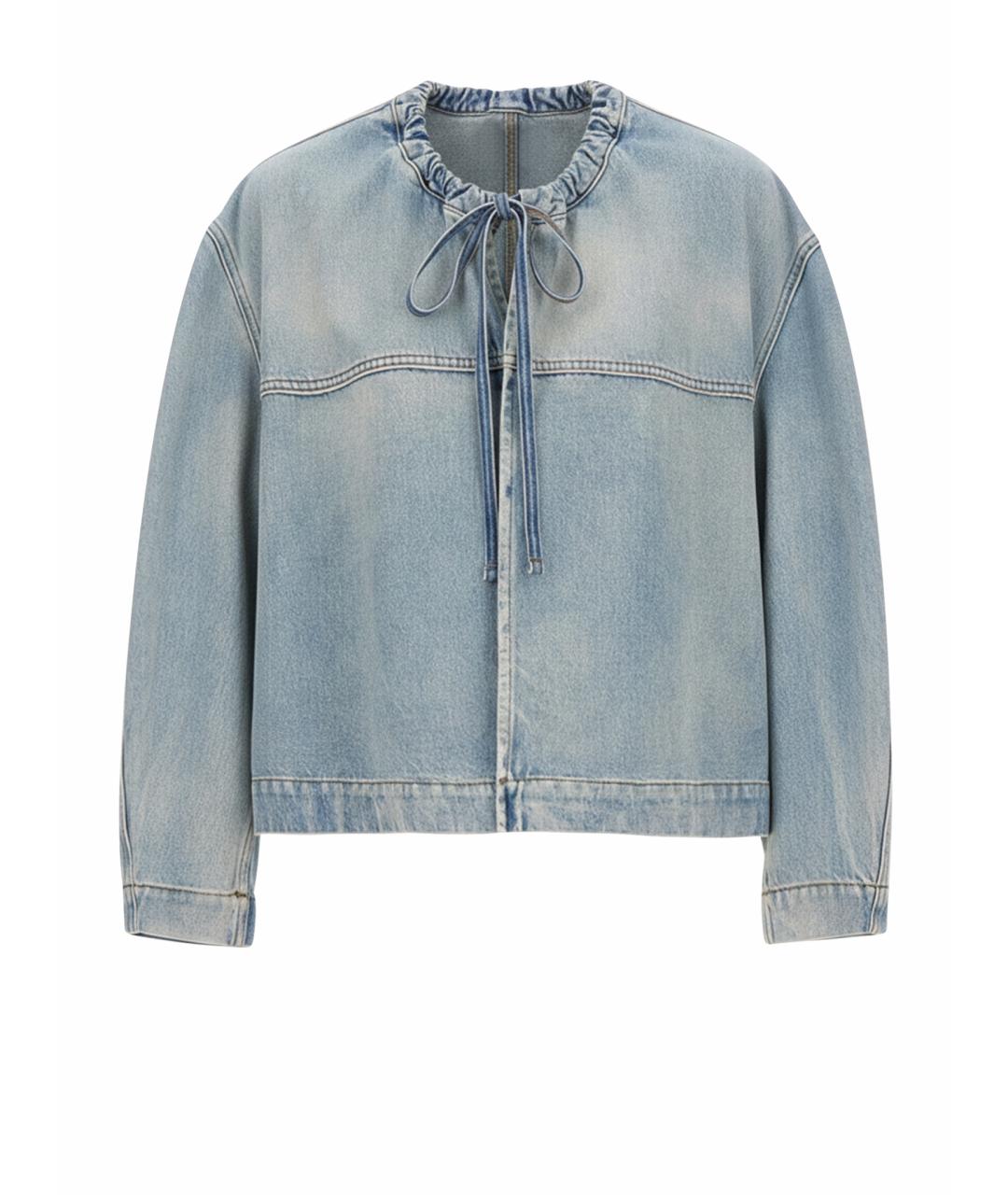 MSGM Синяя хлопковая куртка, фото 1