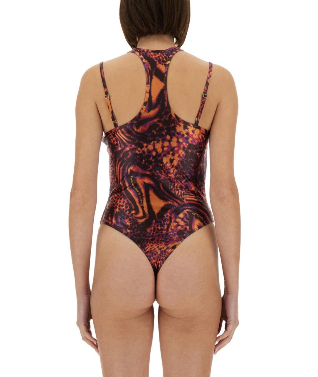 VERSACE JEANS COUTURE Мульти полиамидовое боди, фото 4