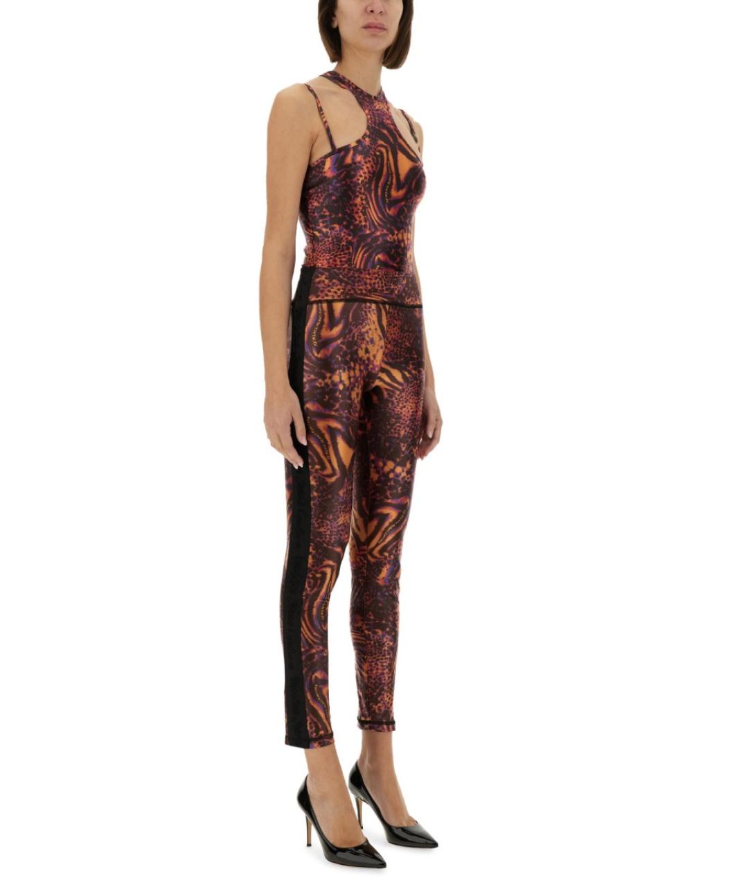 VERSACE JEANS COUTURE Мульти полиамидовое боди, фото 3