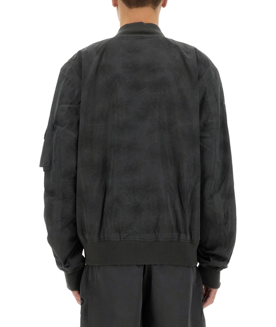 ALPHA INDUSTRIES Серая полиэстеровая куртка, фото 4