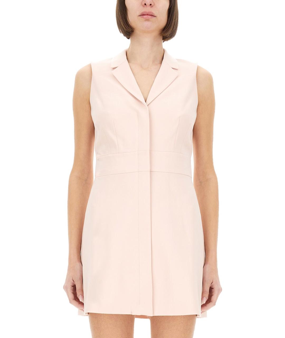 THEORY Розовое повседневное платье, фото 2